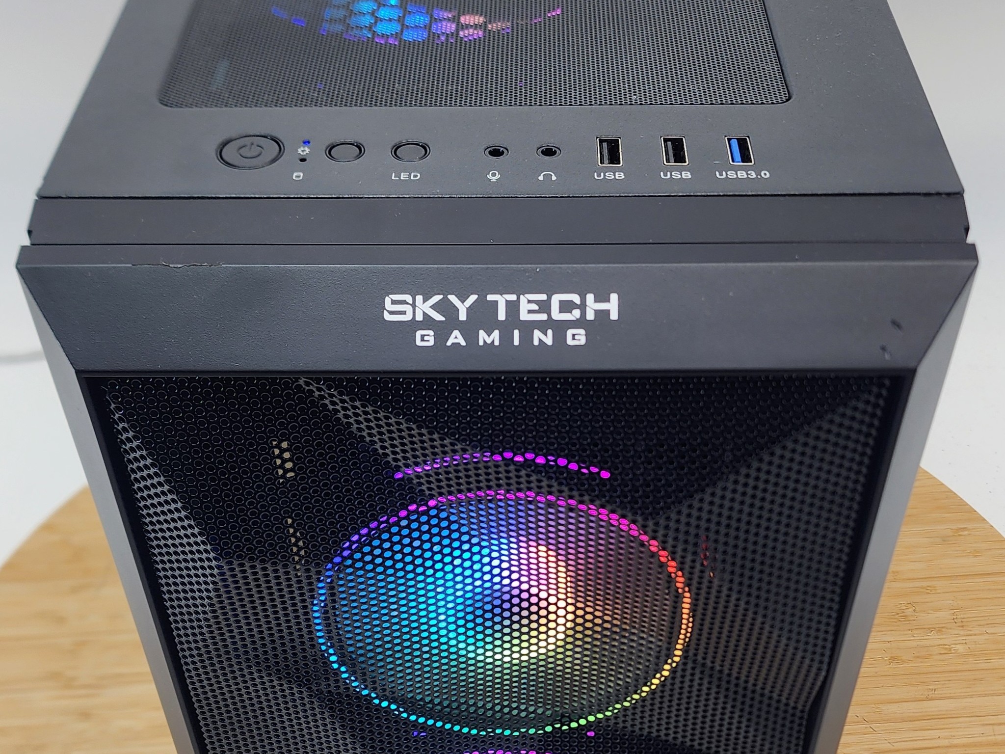 Gaming PC i3-10105F 16GB RAM 500GB SSD RX 580 8GB Windows 11 Computer