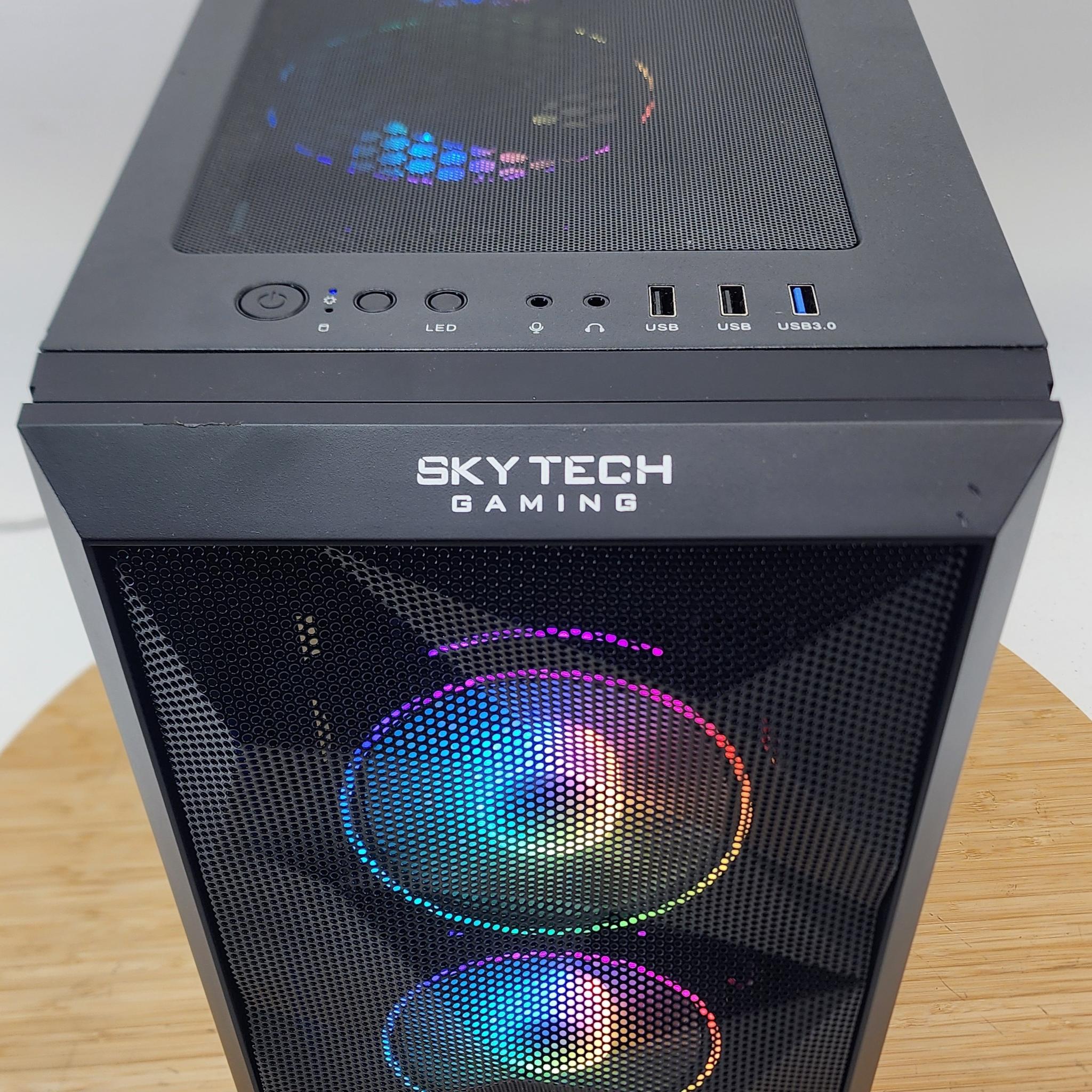 Gaming PC i3-10105F 16GB RAM 500GB SSD RX 580 8GB Windows 11 Computer