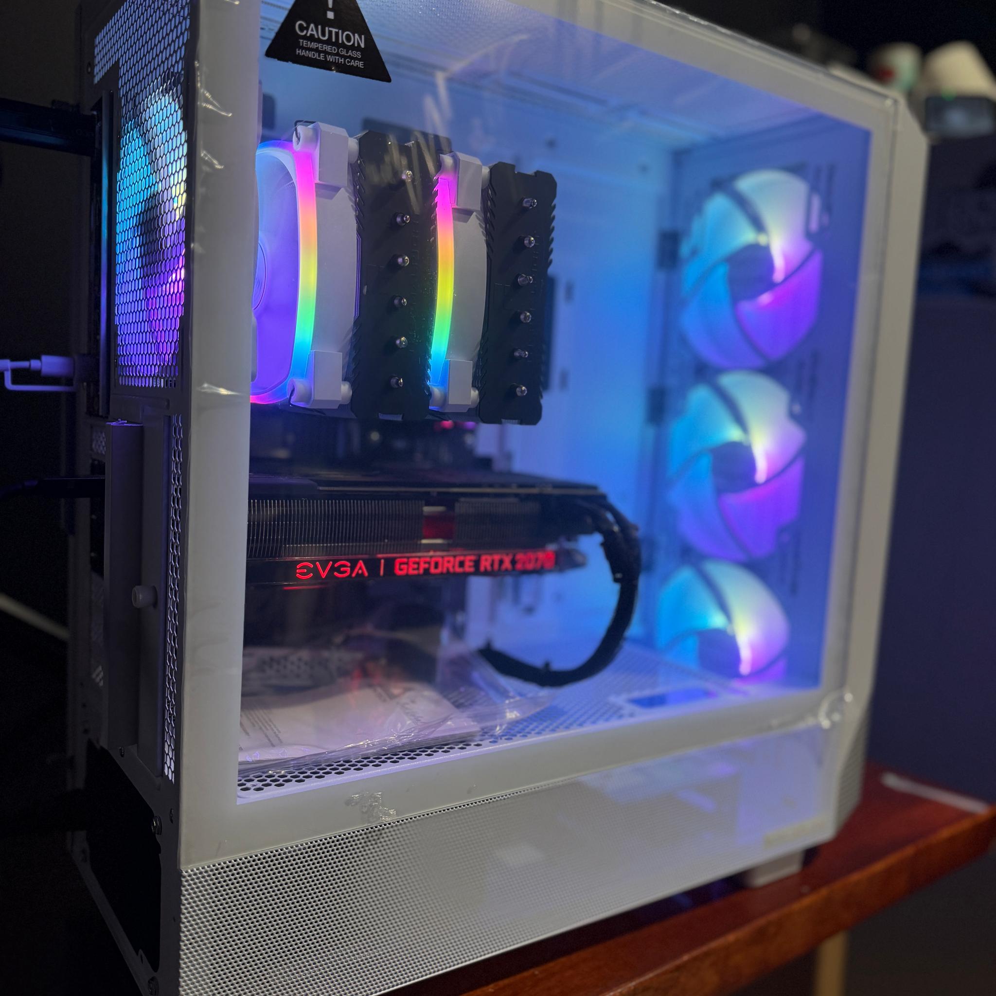 GeForce RTX 2070 Super Custom Gaming PC - Ryzen 7 3800X, 512GB NVMe SSD