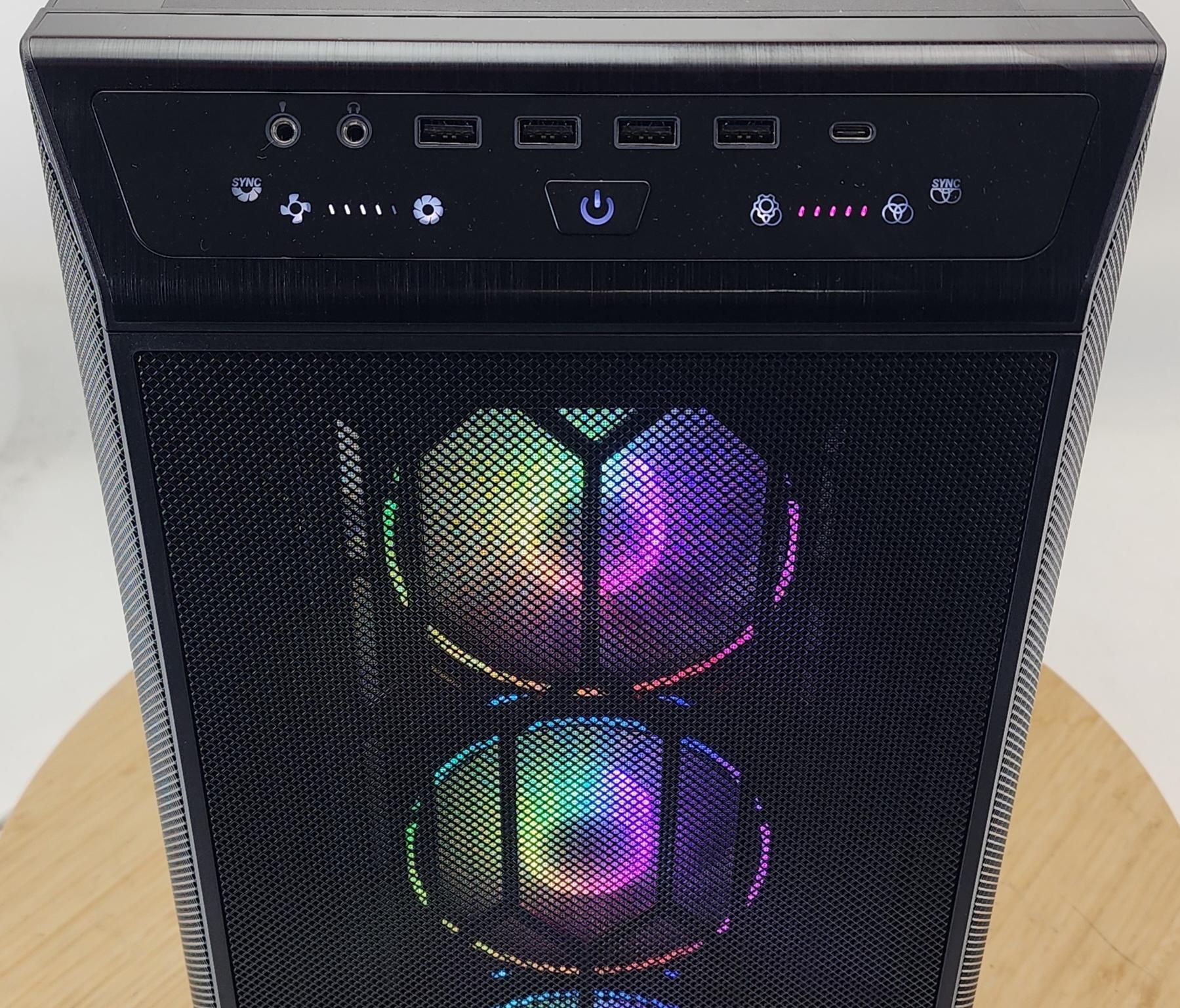 Gaming PC i7-8700K 16GB RAM 500GB SSD RTX 3060 12GB Windows 11 Computer