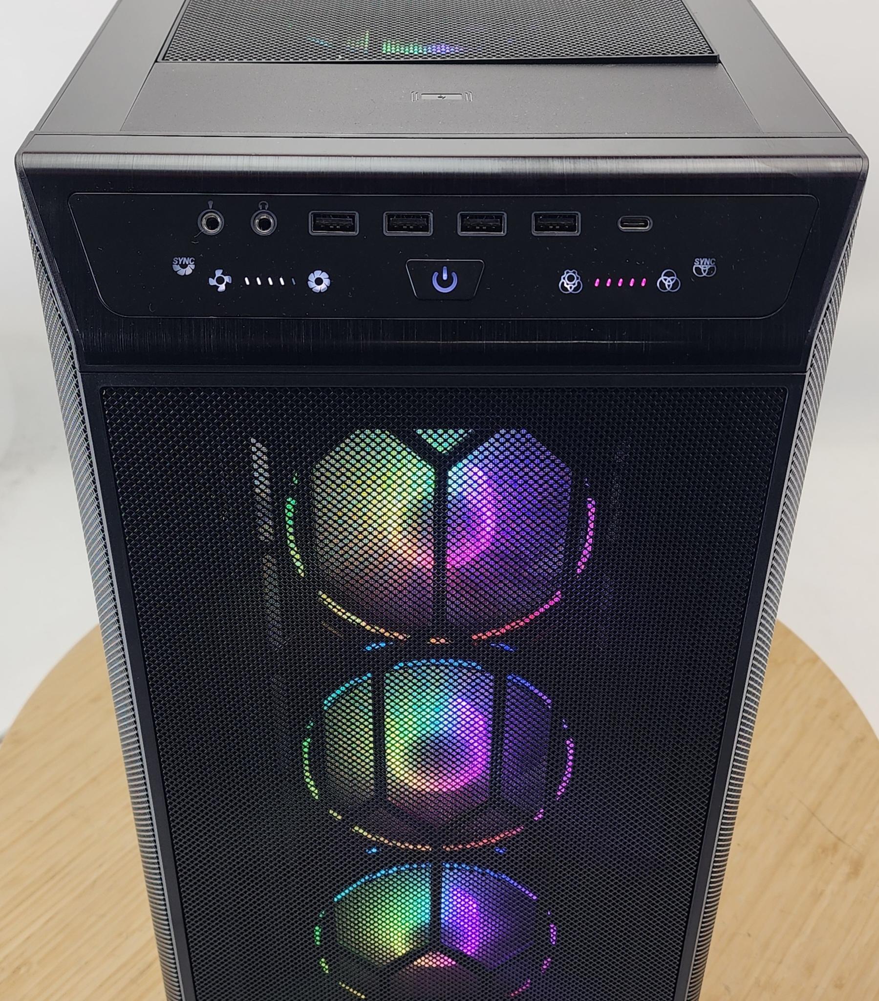 Gaming PC i7-8700K 16GB RAM 500GB SSD RTX 3060 12GB Windows 11 Computer