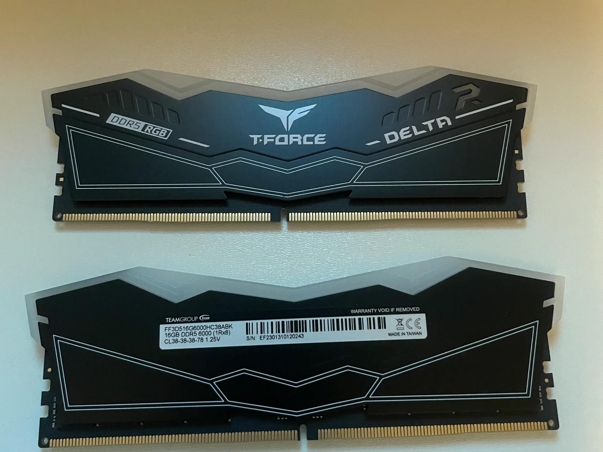 DDR5 RGB 32GB RAM (16gbx2)