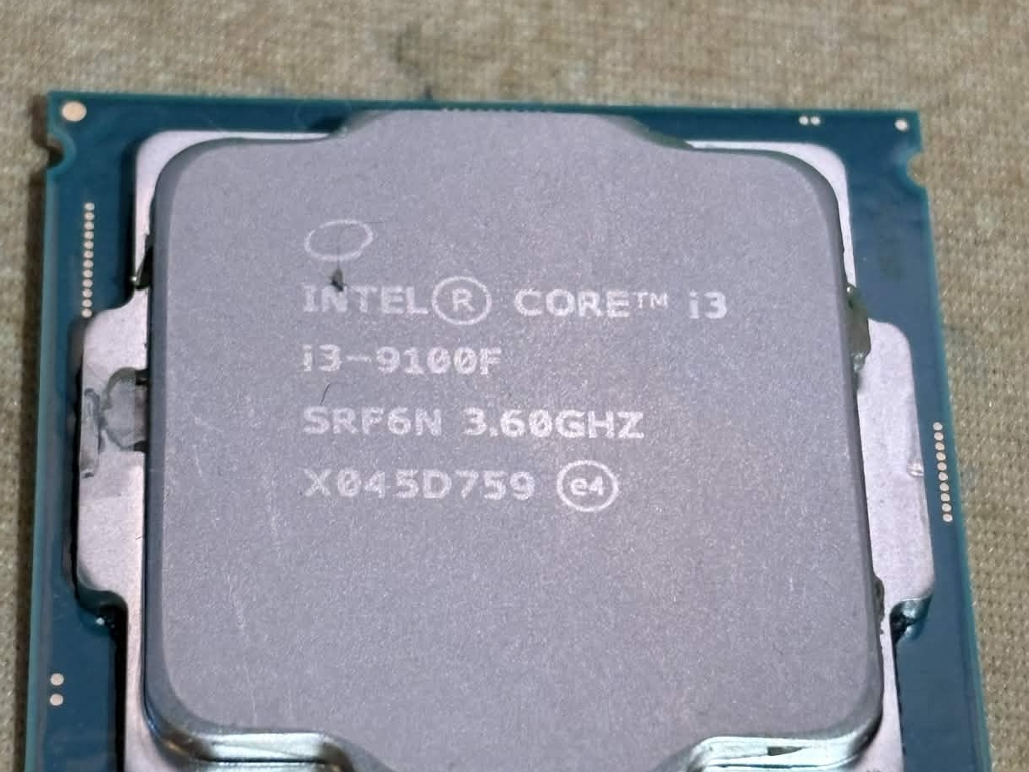 Intel Core i3-9100F