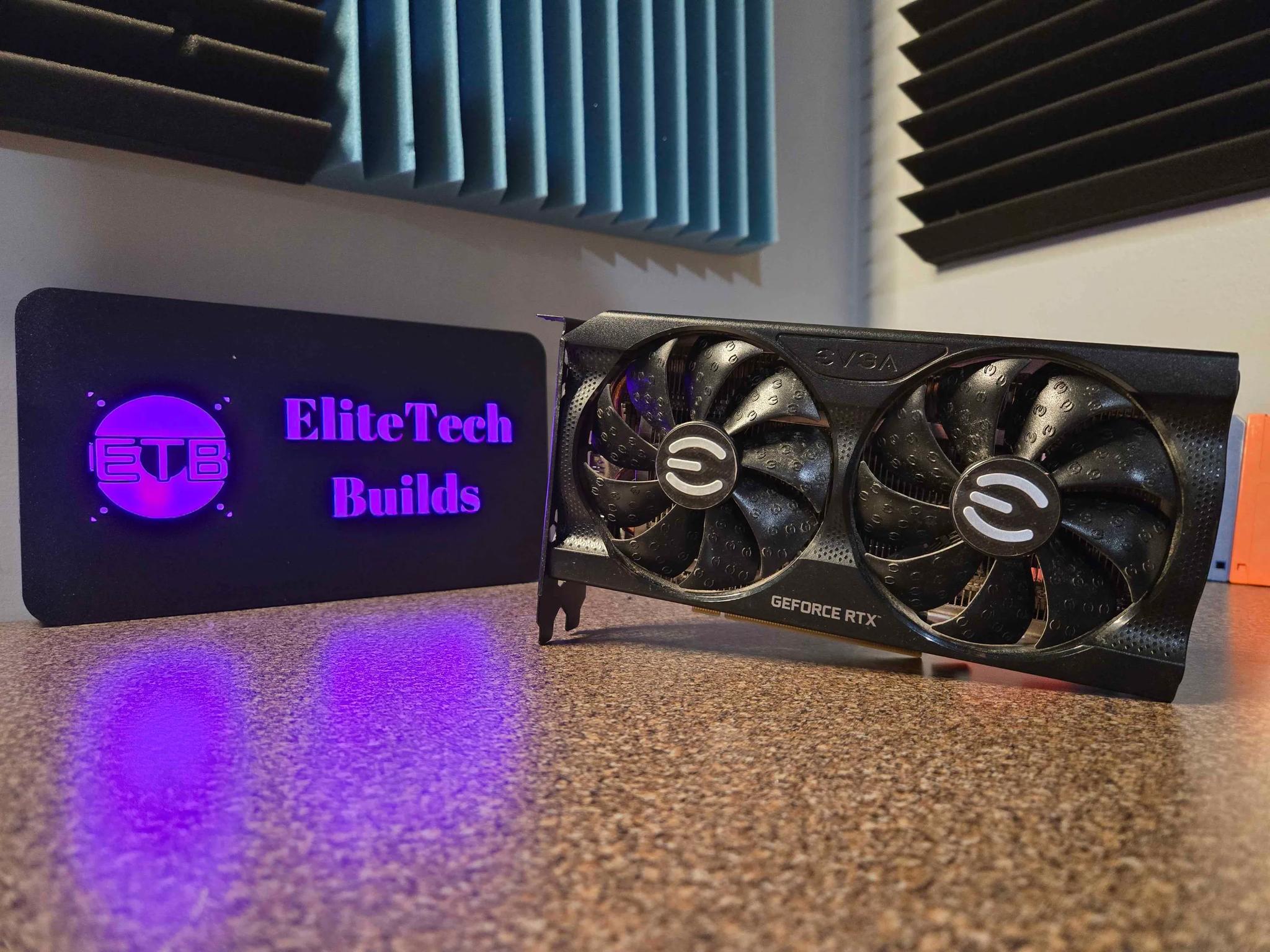 EVGA RTX 3060 Ti XC 8GB GDDR6 two-fan GPU!