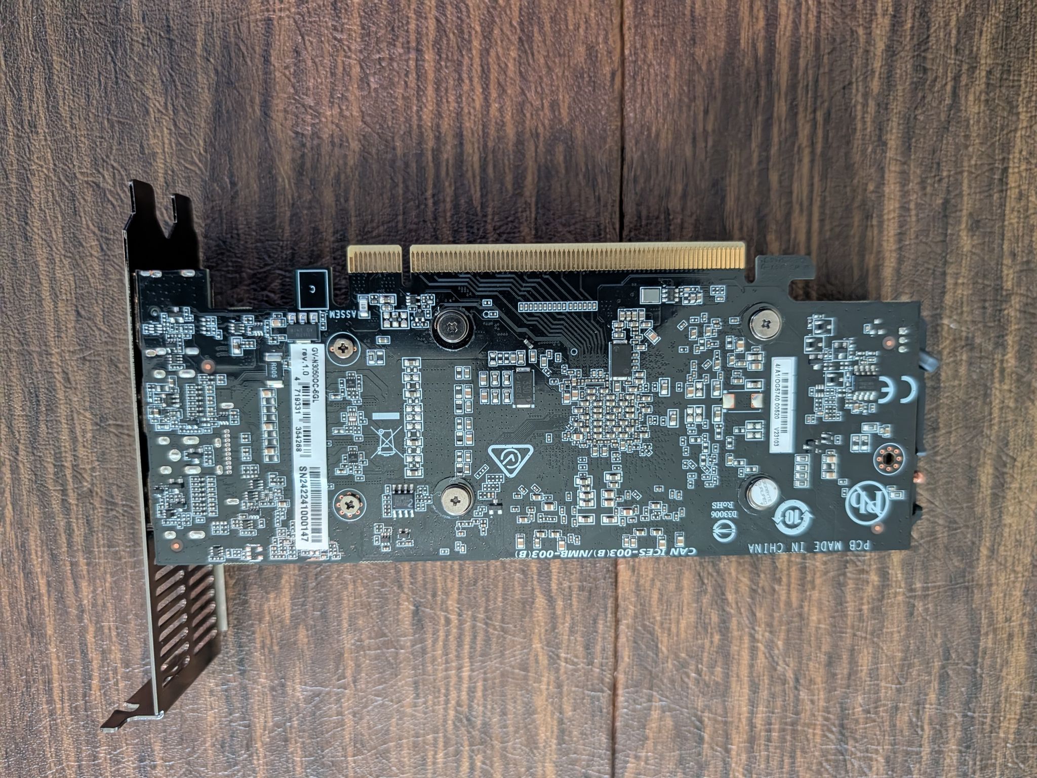 GIGABYTE GeForce RTX 3050 OC Low Profile 6GB GDDR6