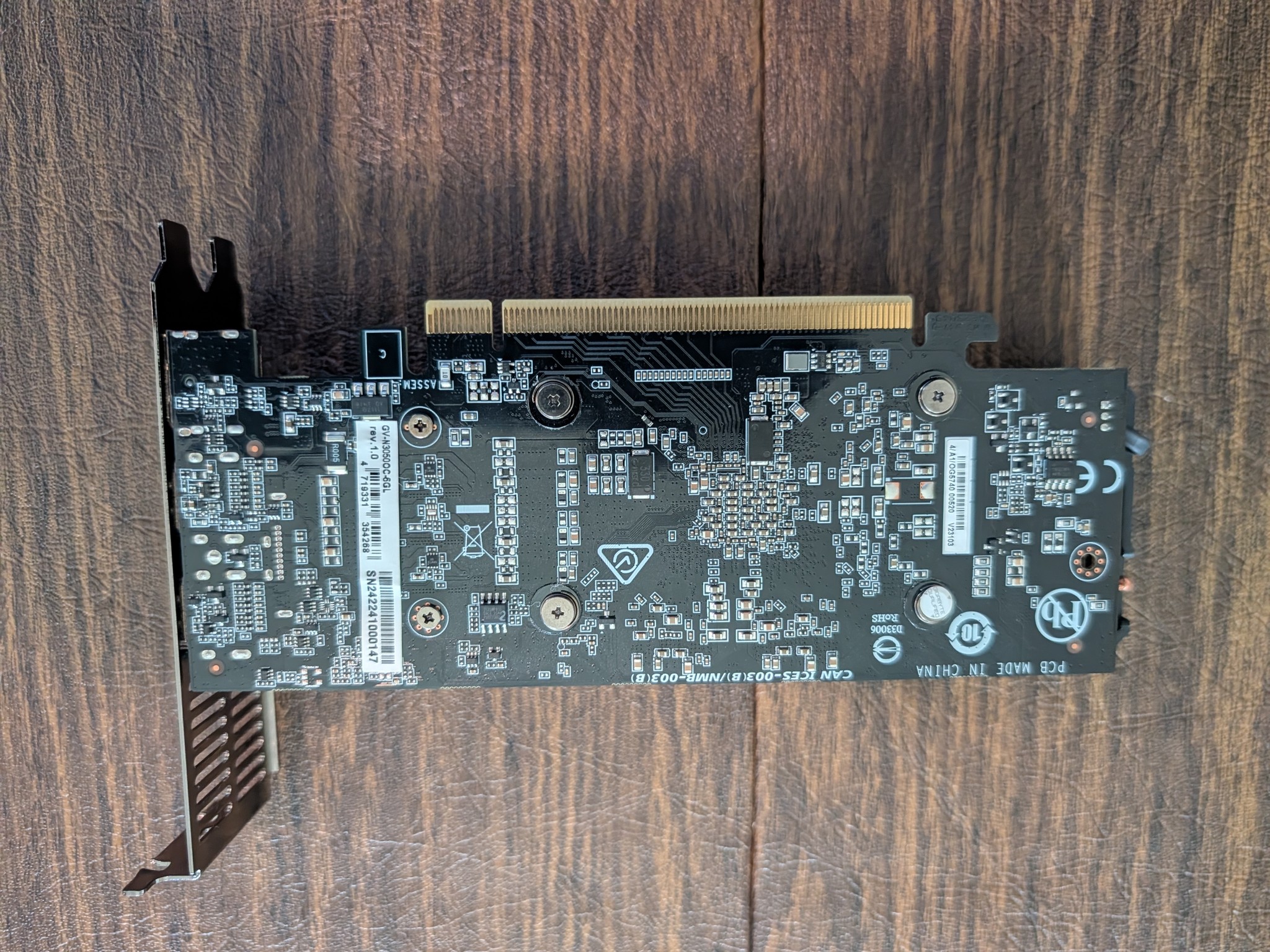 GIGABYTE GeForce RTX 3050 OC Low Profile 6GB GDDR6