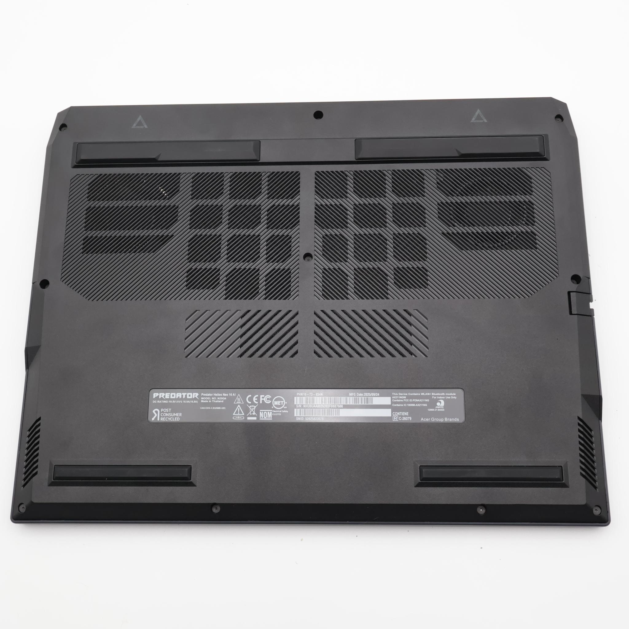 NEW Acer Predator Helios Neo 16 AI RTX 5070 Ti WiFi 7 UP TO 64GB + 4TB Samsung 990 SSD + Free Bundle