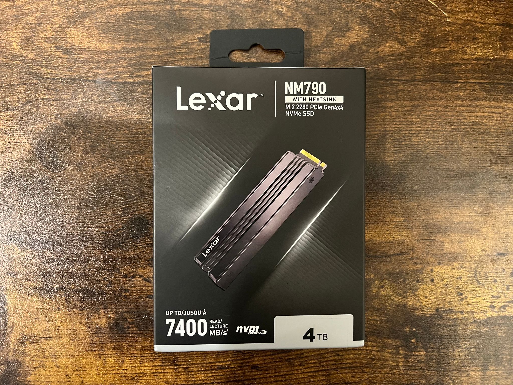 Lexar 4TB Gen 4.0 x 4 NM790 2280mm M.2 NVMe SSD Brand New in Box