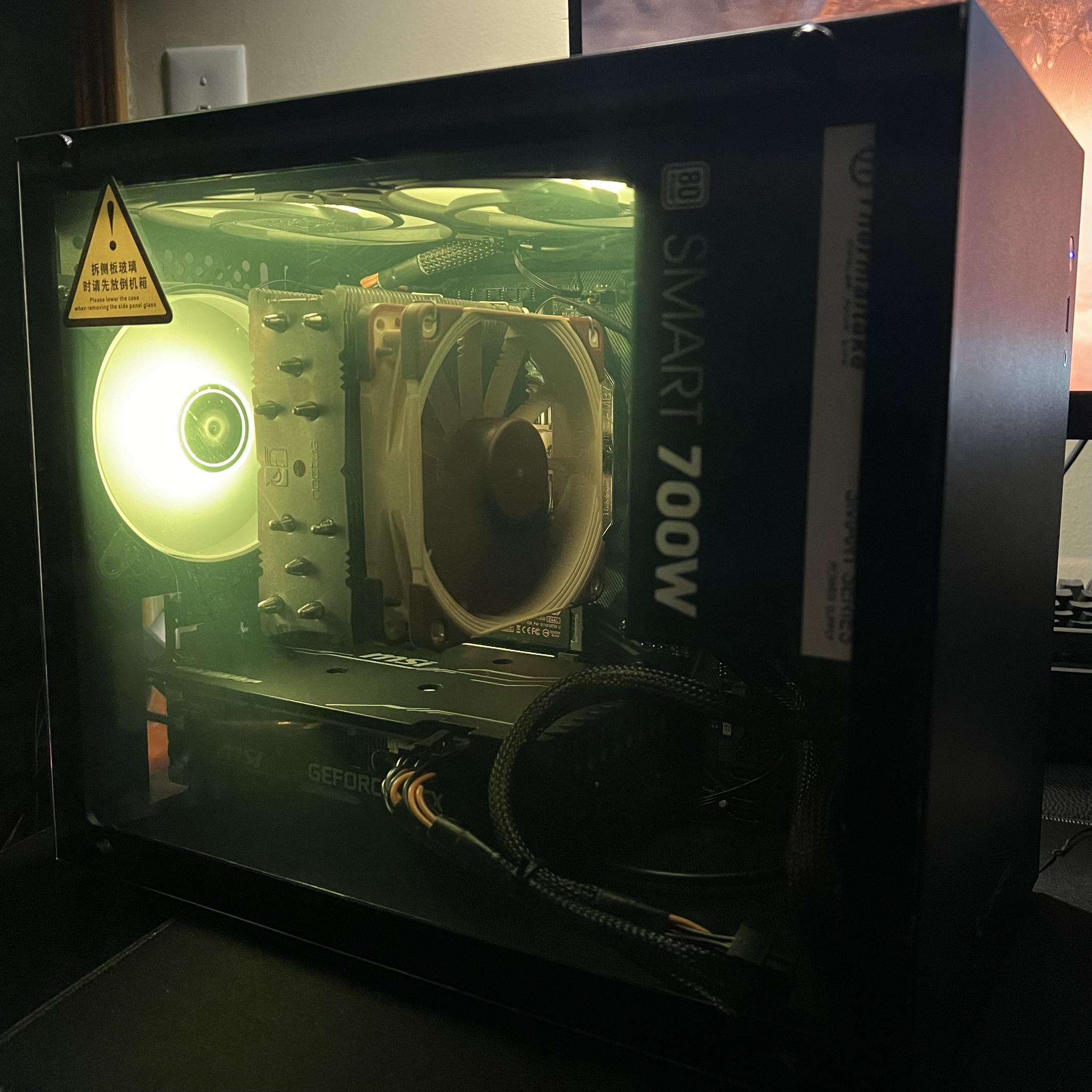 Custom Gaming PC Ryzen 5 5500/16 GB DDR4/GTX 1660 Super