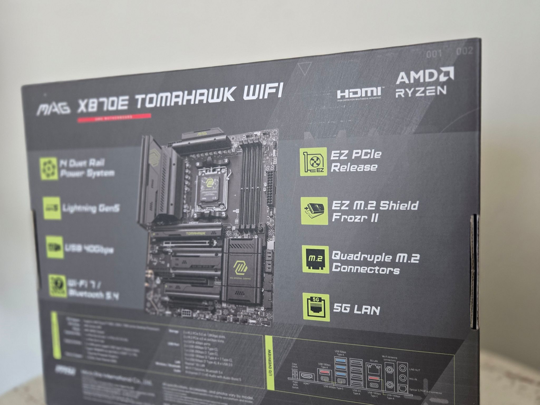 MSI X870E Tomohawk WiFi