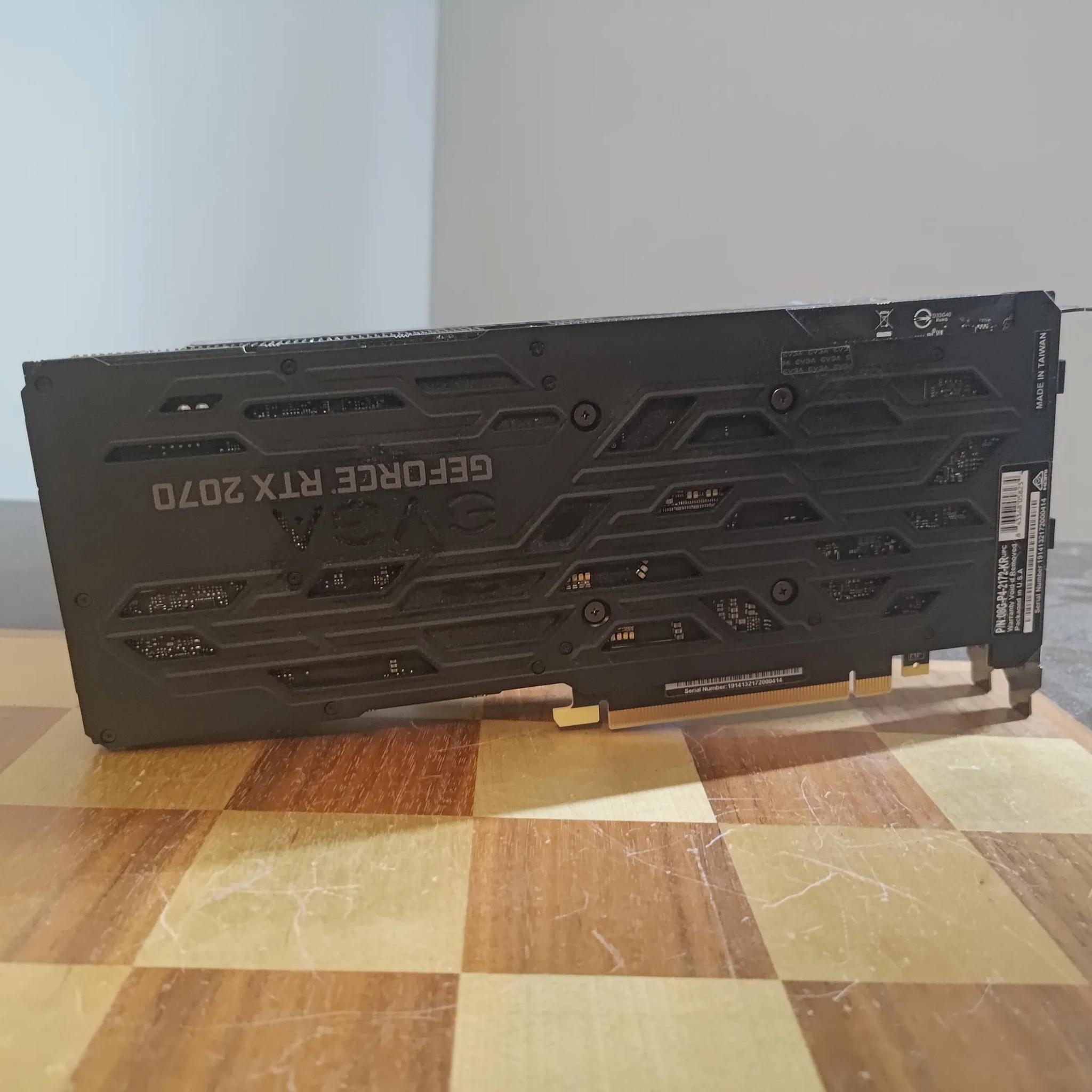 EVGA RTX 2070 XC Graphics Card
