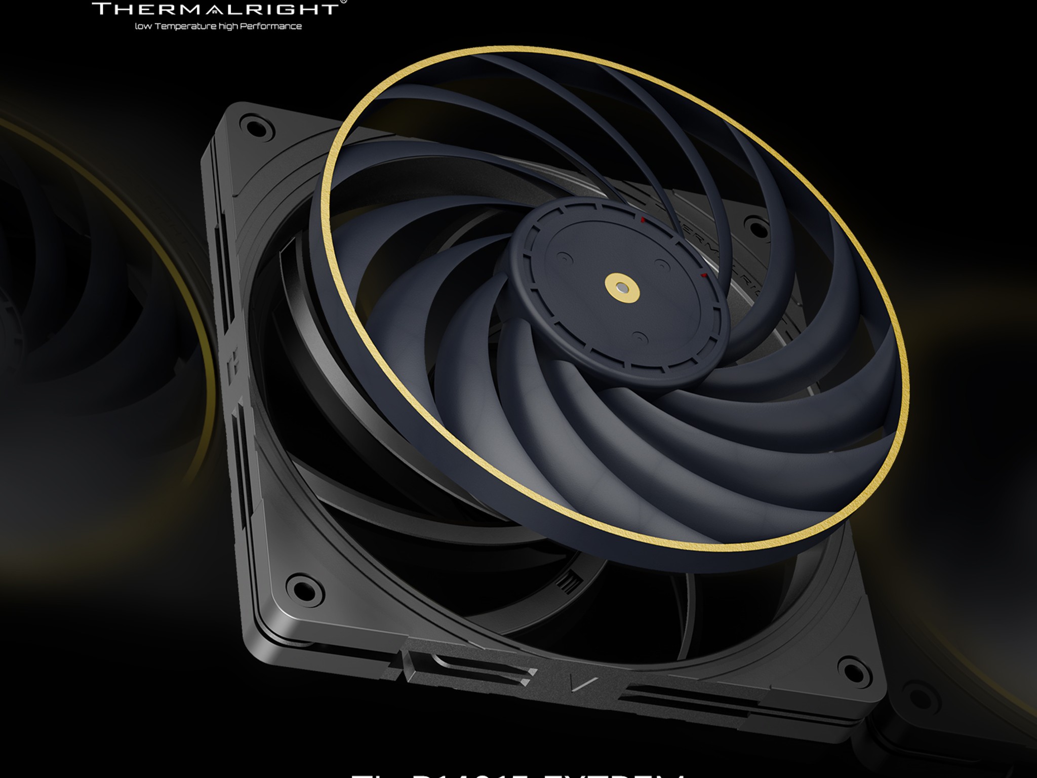Thermalright TL-B14015 EXTREM 140mm Slim 15mm PWM Fan 2600 RPM ( SHIP  TODAY )
