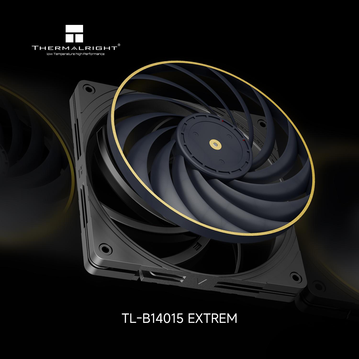 Thermalright TL-B14015 EXTREM 140mm Slim 15mm PWM Fan 2600 RPM ( SHIP  TODAY )