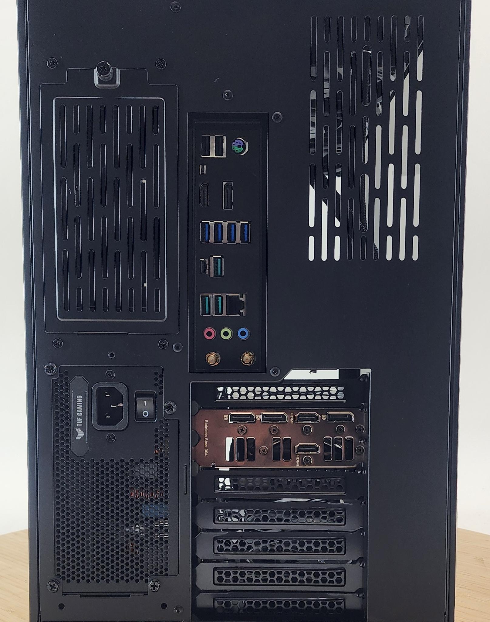 Gaming PC Ryzen 9 7950X3D 32GB RAM 1TB SSD RTX 4070 Ti 12GB Windows 11 Computer