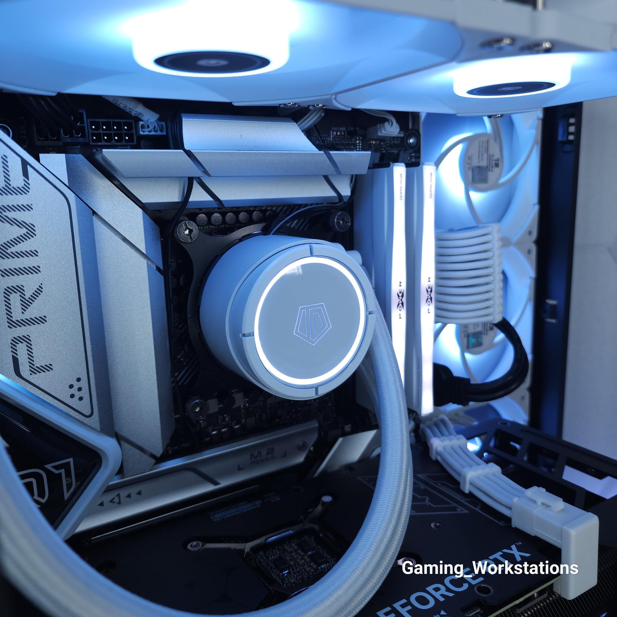 💙🤍RTX 4070 | Core i5 12600K | 32GB 6000MHz | 1TB NVMe SSD