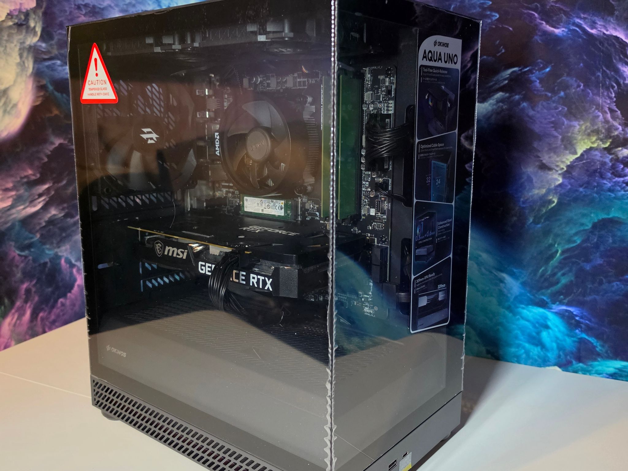 MSI RTX 3060ti 8gb + Ryzen 5500 PC Build #102