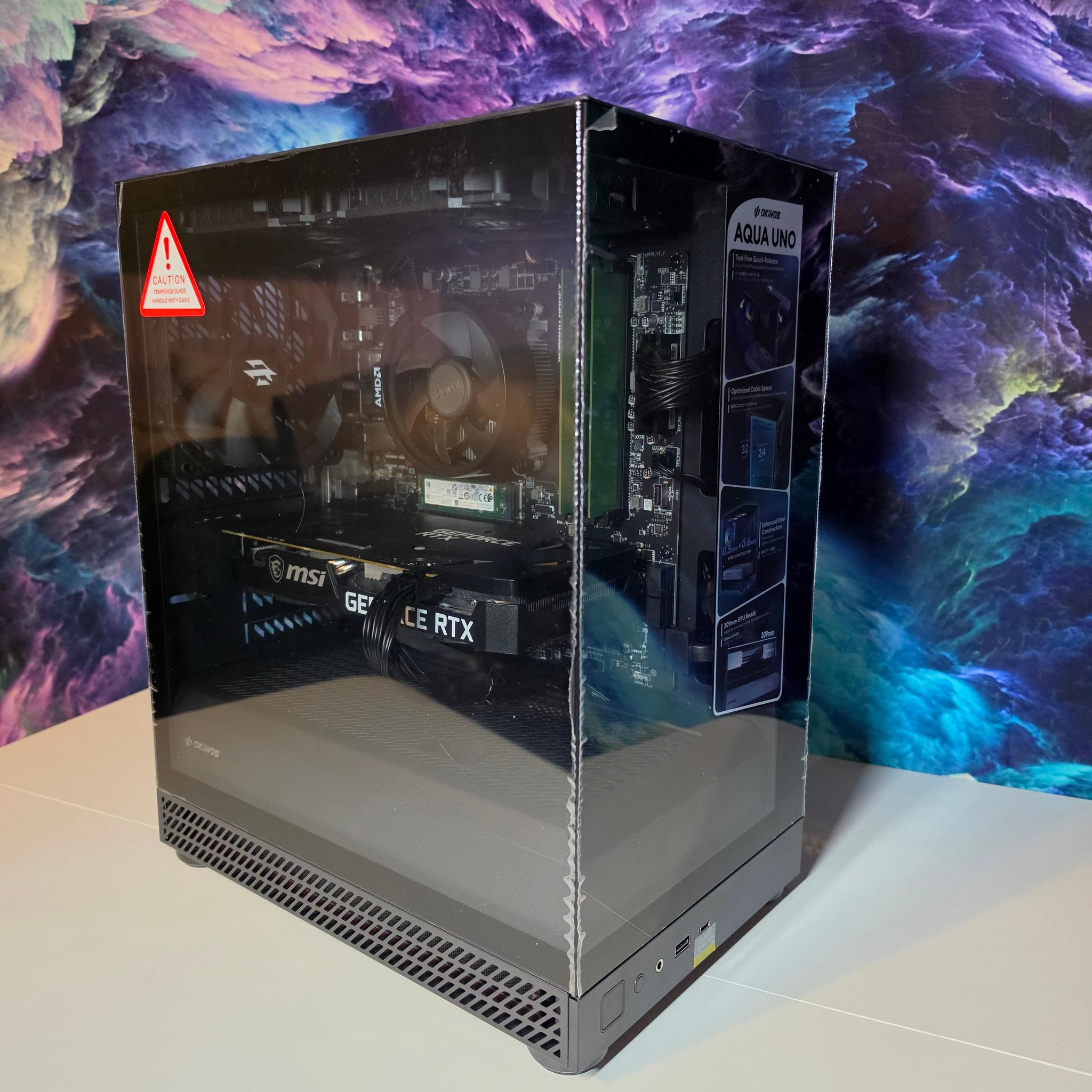 MSI RTX 3060ti 8gb + Ryzen 5500 PC Build #102