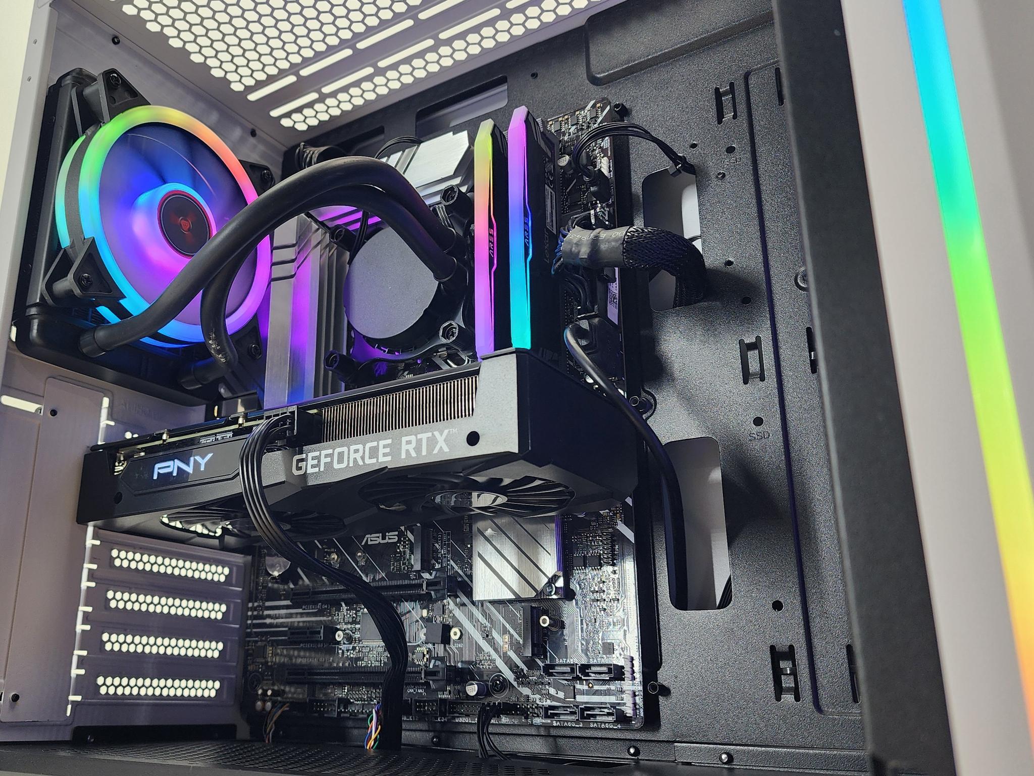 Gaming PC i5-12600KF 16GB RAM 1TB SSD RTX 3060 Ti 8GB Windows 11 Computer