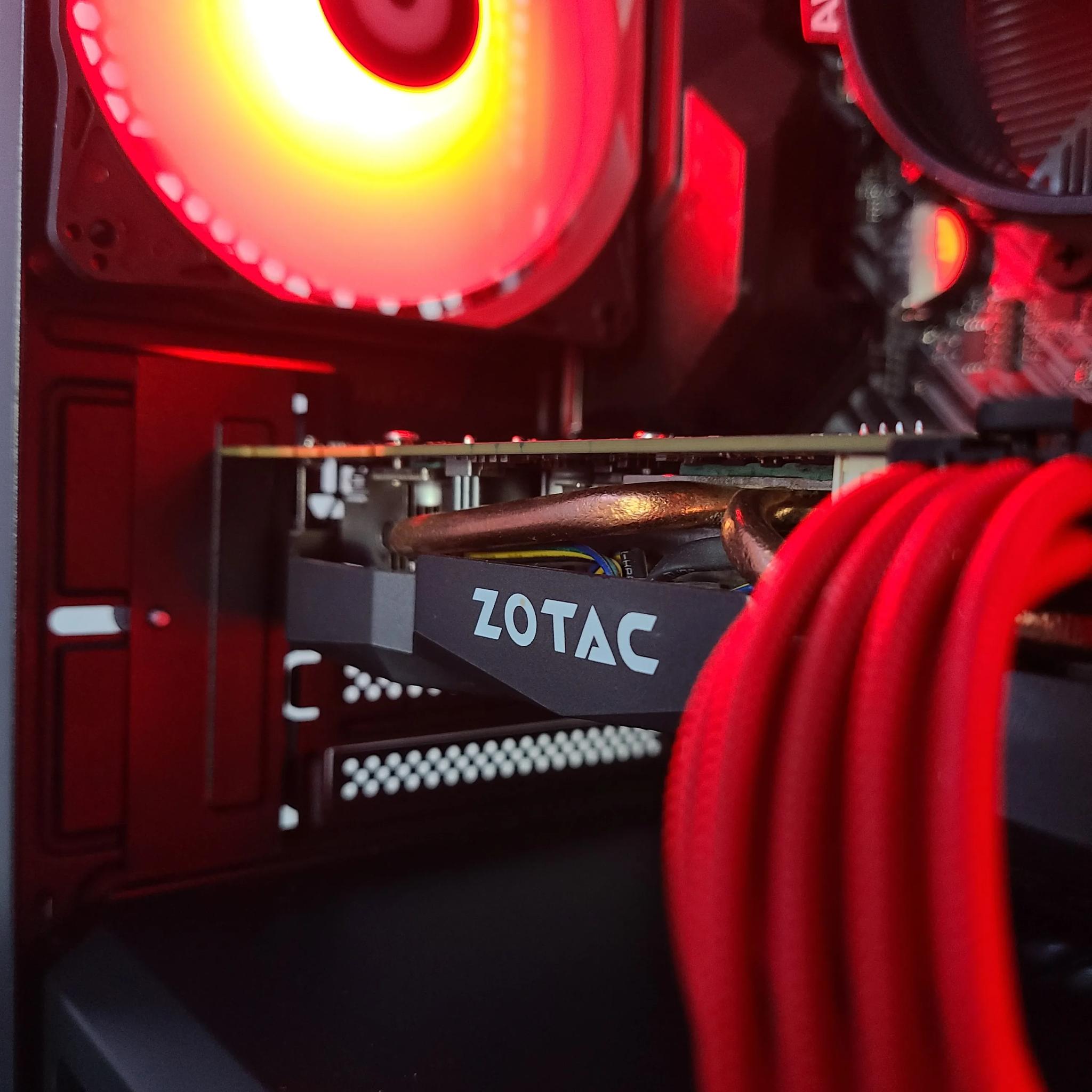⚫🔴 Scarlet Noir ⚫🔴 GTX 1060 6GB + Ryzen 5 1600