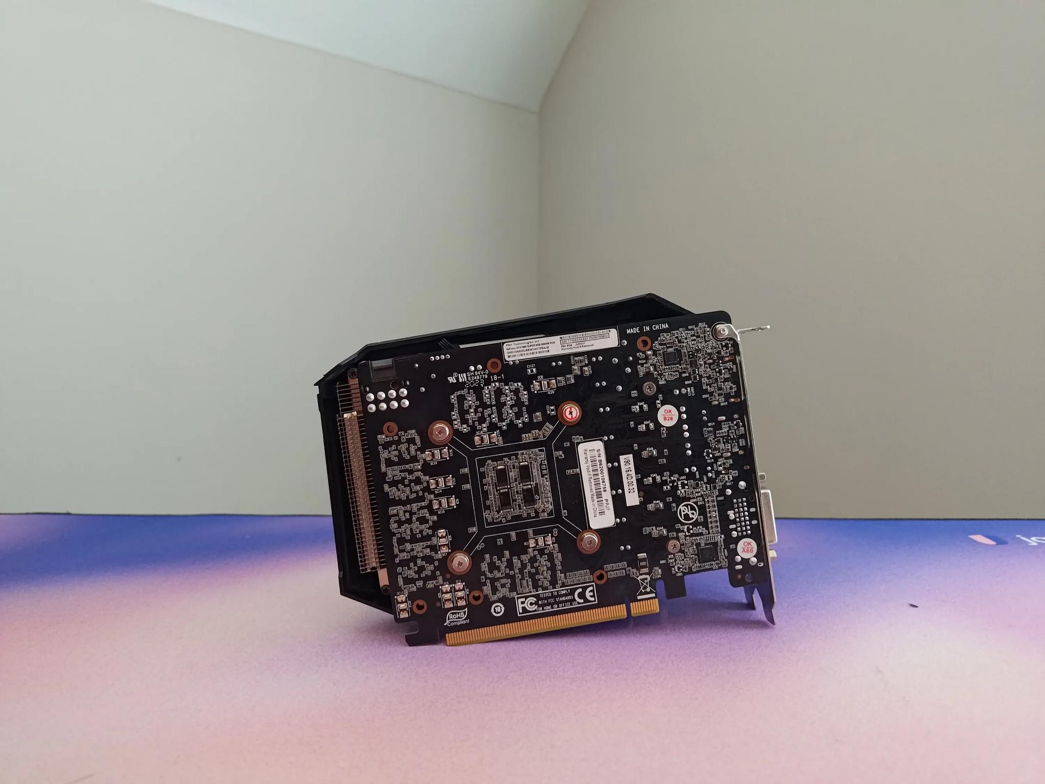 PNY GTX 1660 Super Single Fan