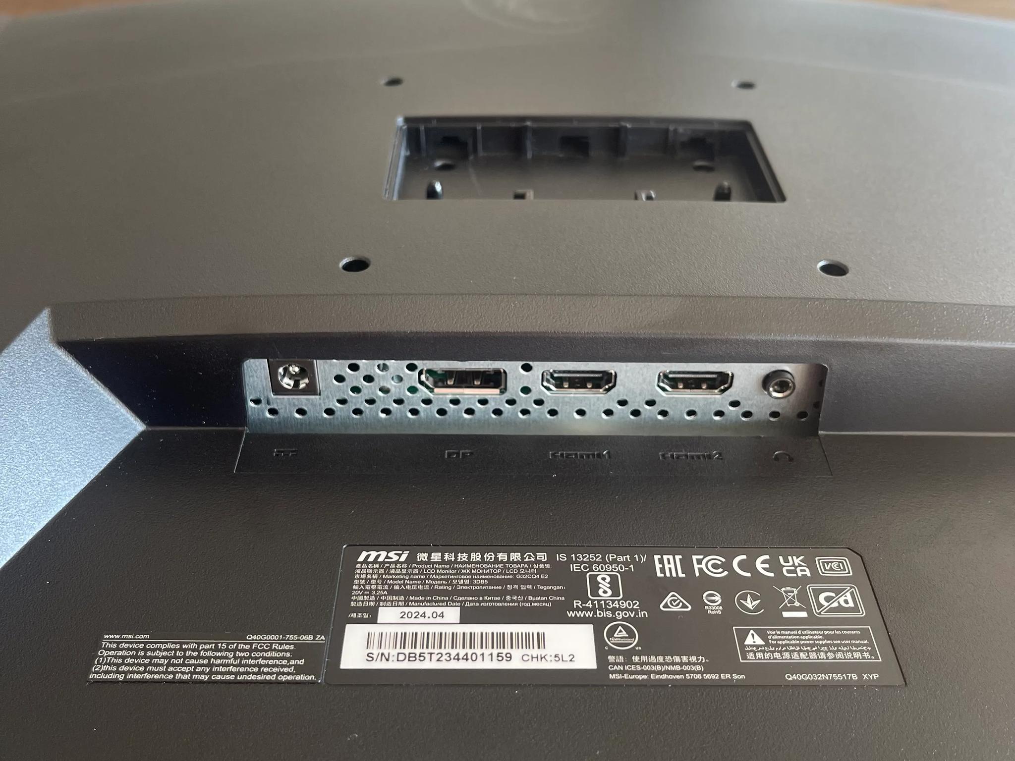 MSI Optix 32" 1440p 170Hz Monitor