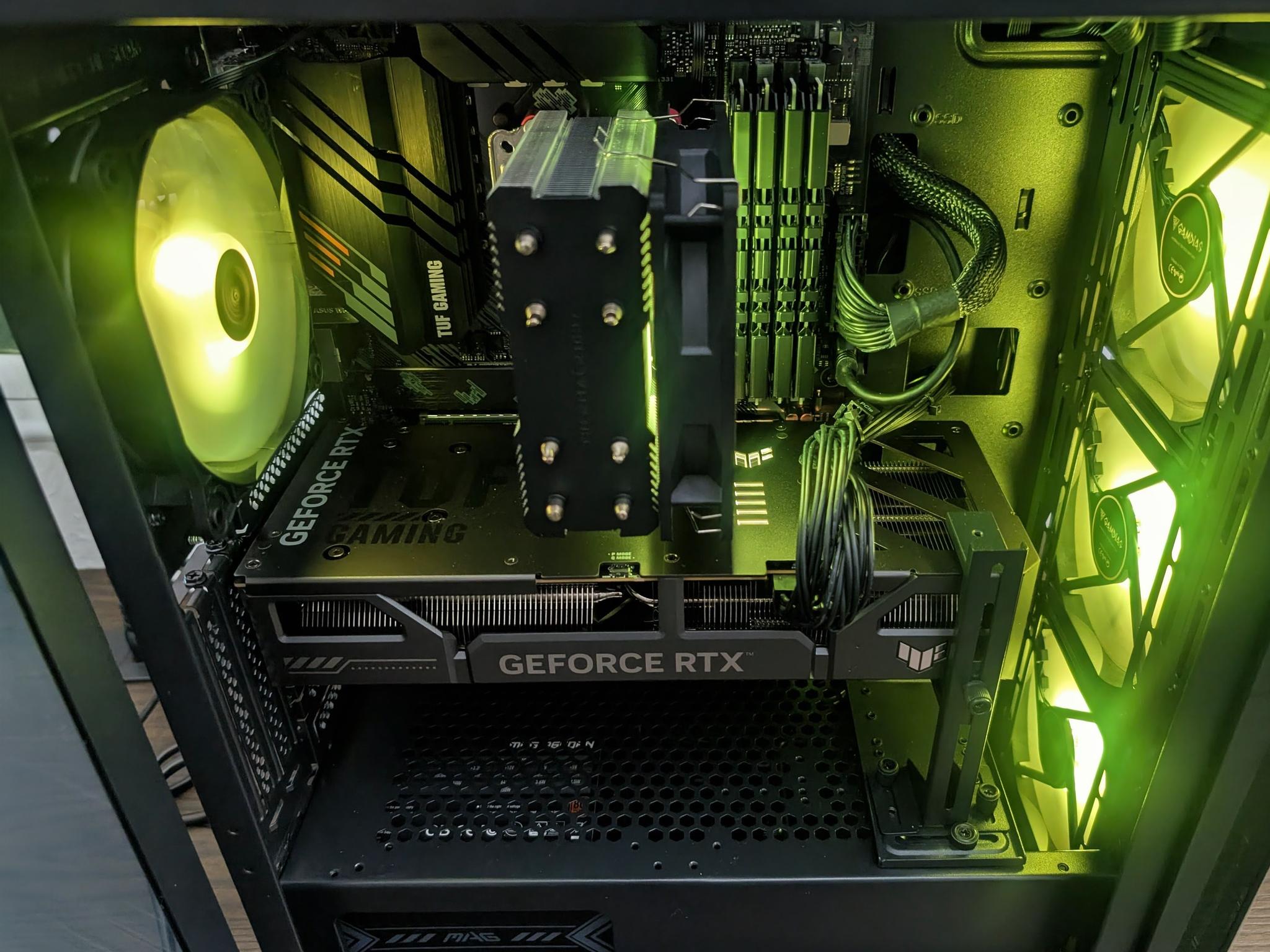 AMD Ryzen 5 5500 |ASUS TUF RTX 5060 8GB| 32GB DDR4 RAM | 1TB NVMe SSD |Gaming PC | Windows 11