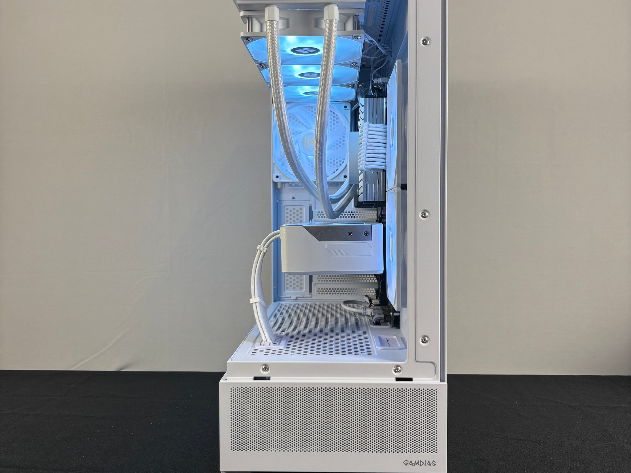 🤍 RTX 3080 + Ryzen 7 5800X Gaming/Streaming PC | 32GB DDR4 | Temperature LCD 🌡️