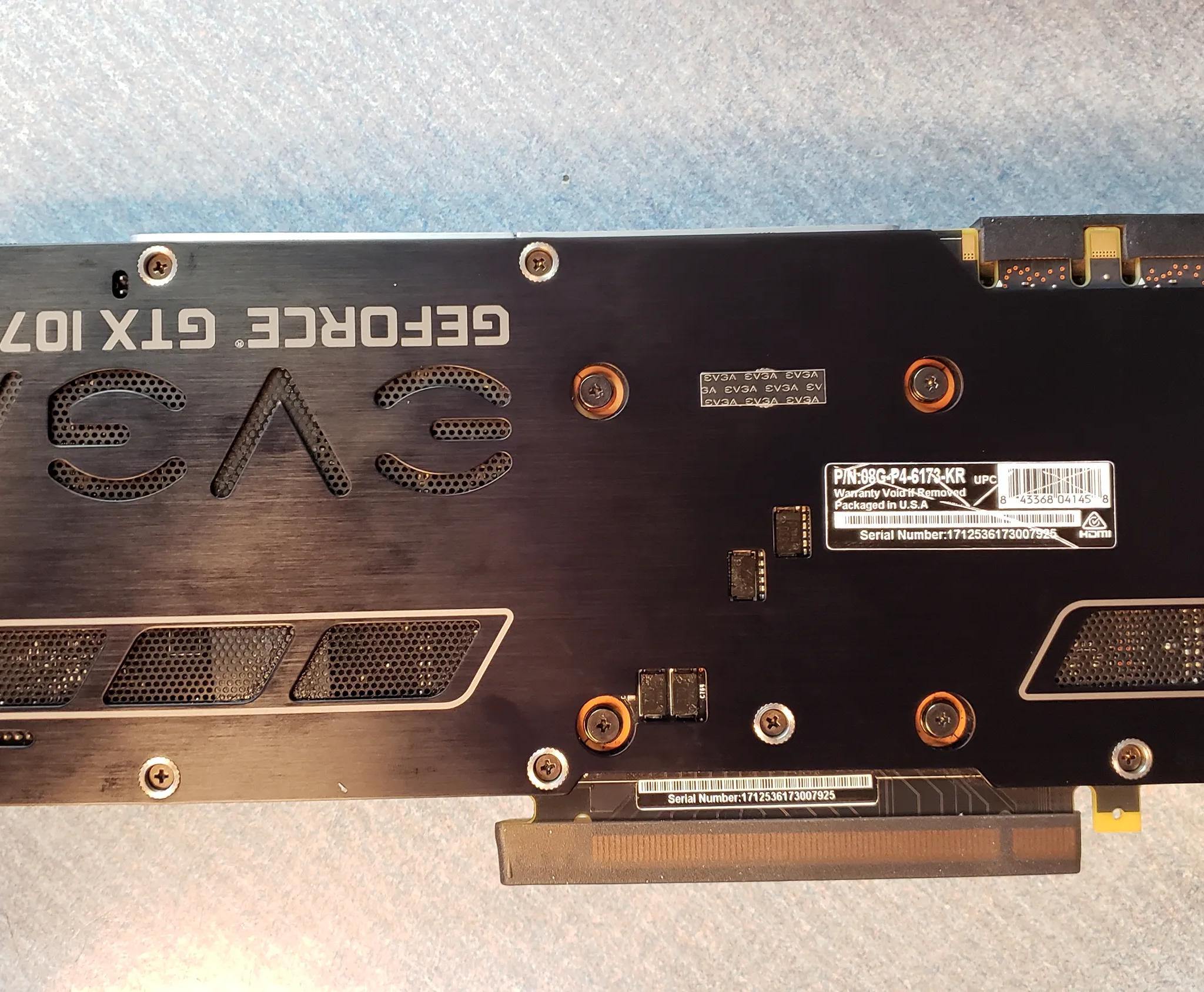 Evga GTX 1070 SC