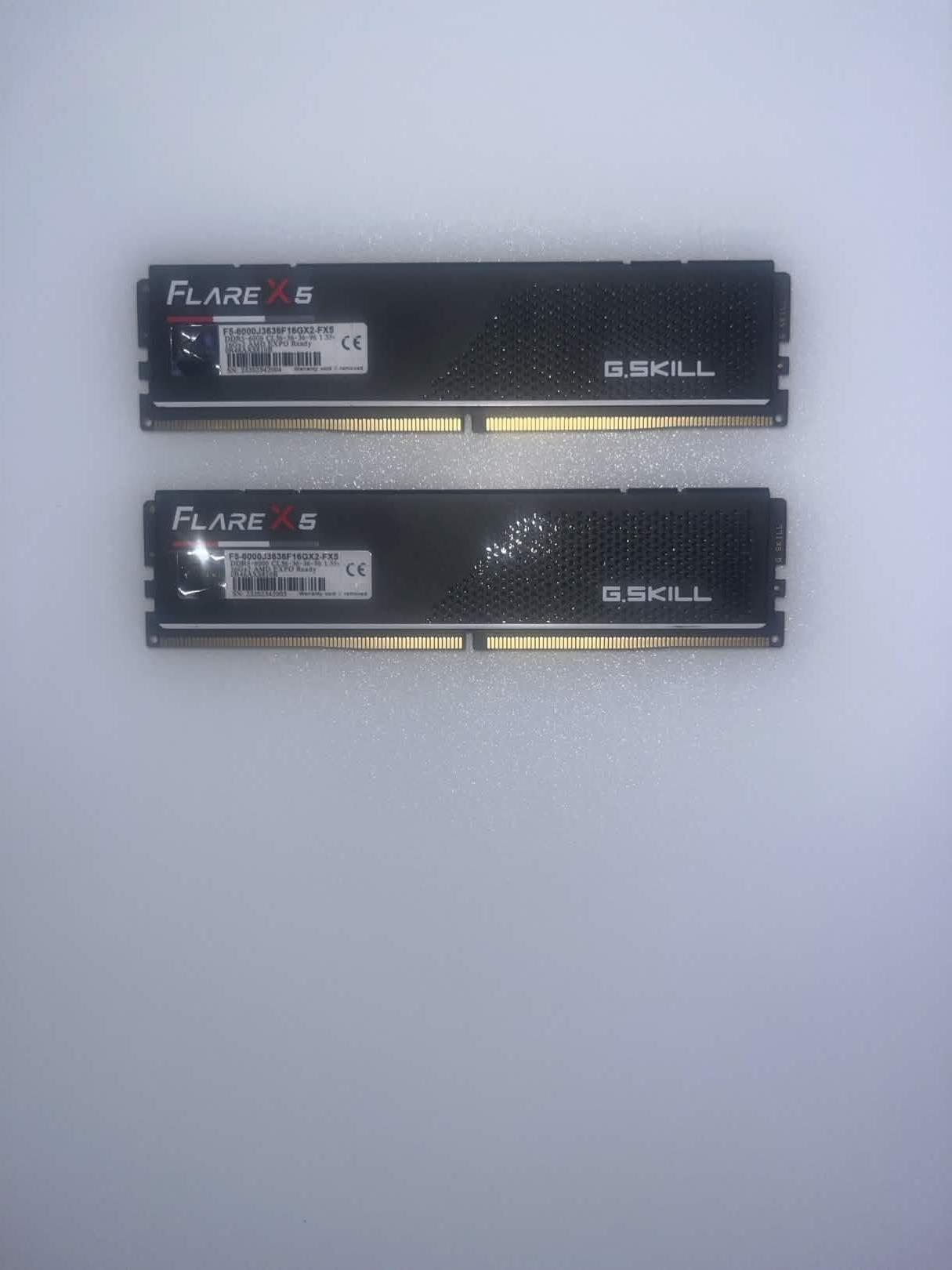 G.Skill Flare X5 DDR5-6000 16GB AMD EXPO Ready (Set of 2)