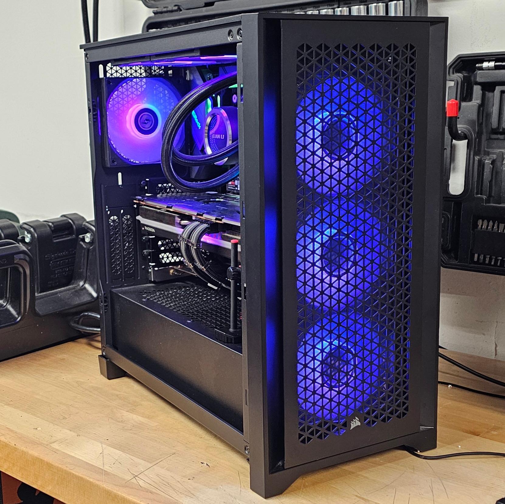 Corsair 4000D PC Case with Tempered Glass and Front Mesh