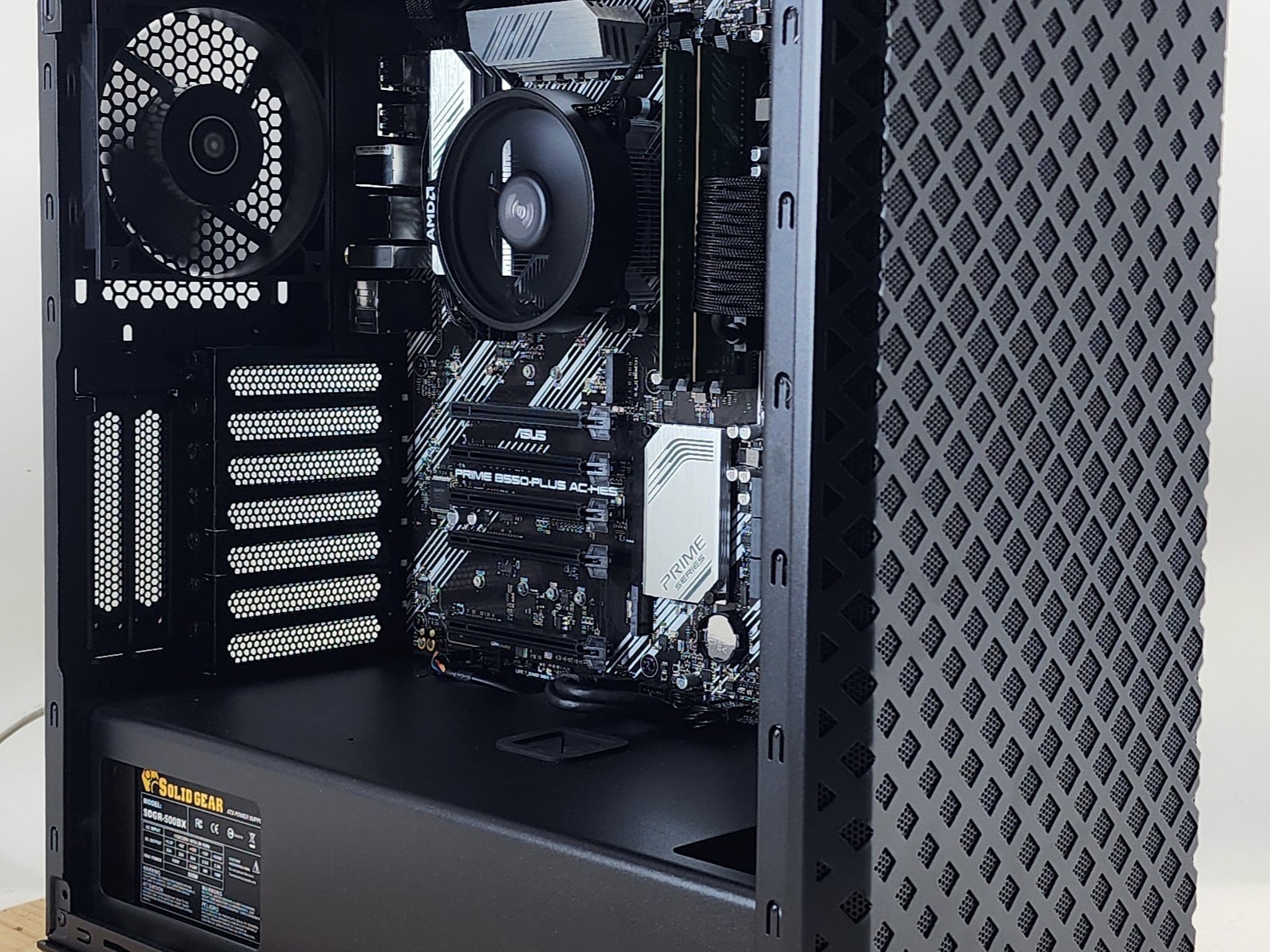Gaming PC Ryzen 7 5700G 16GB RAM 240GB SSD + 500GB HDD Radeon Graphics  Windows 11 Computer