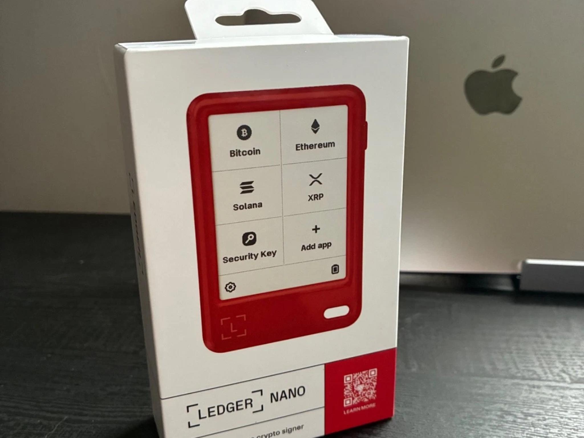 New Ledger Nano Gen 5 w/ Recovery Key - Red