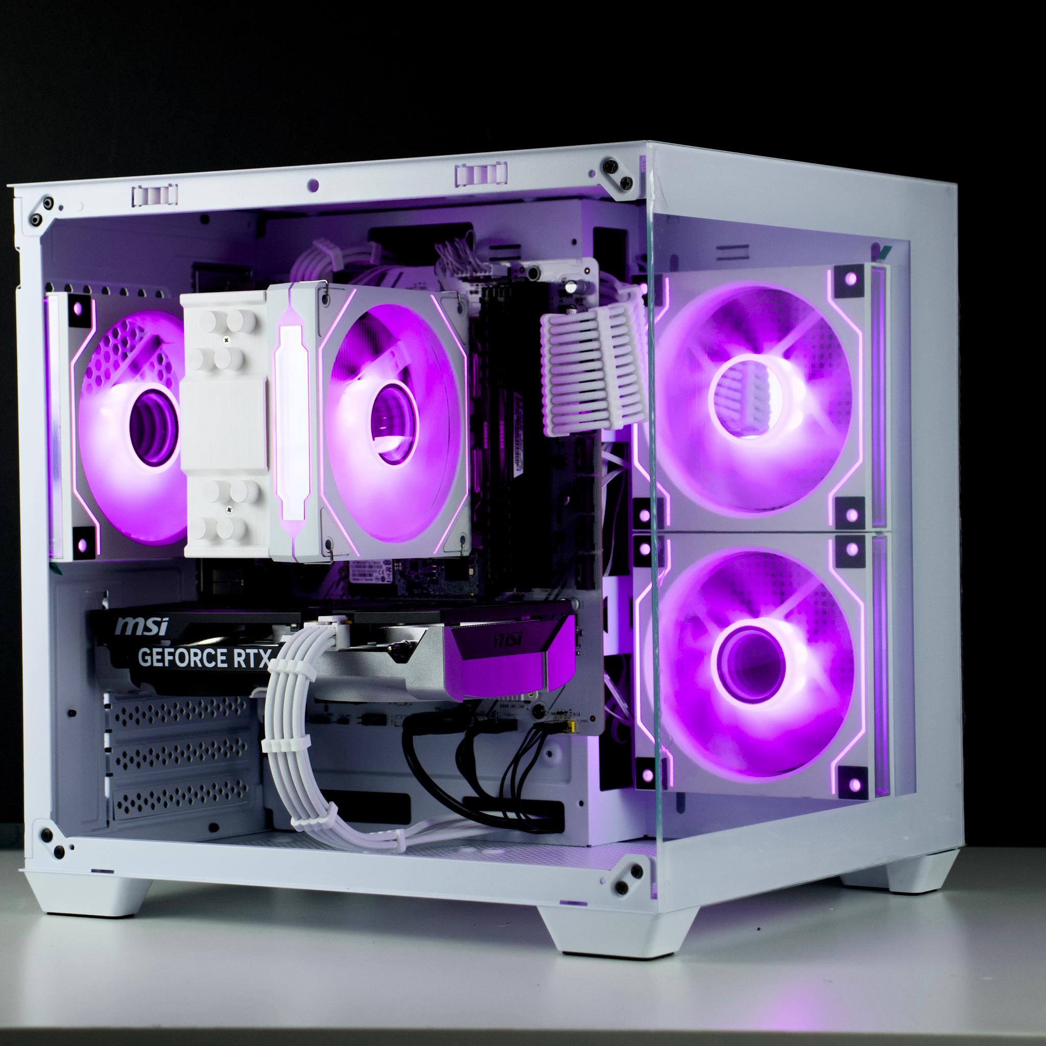 🧊❄️🧊 White Gaming PC – RTX 5060, Ryzen 5 5600X, 32GB RAM, 960GB SSD - WiFi, BlueTooth 🧊❄️🧊