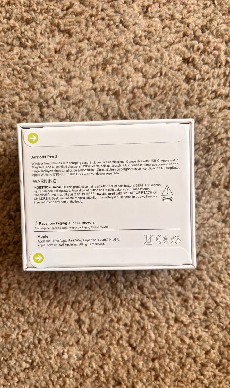 Sale!! Apple Airpod pros 3
