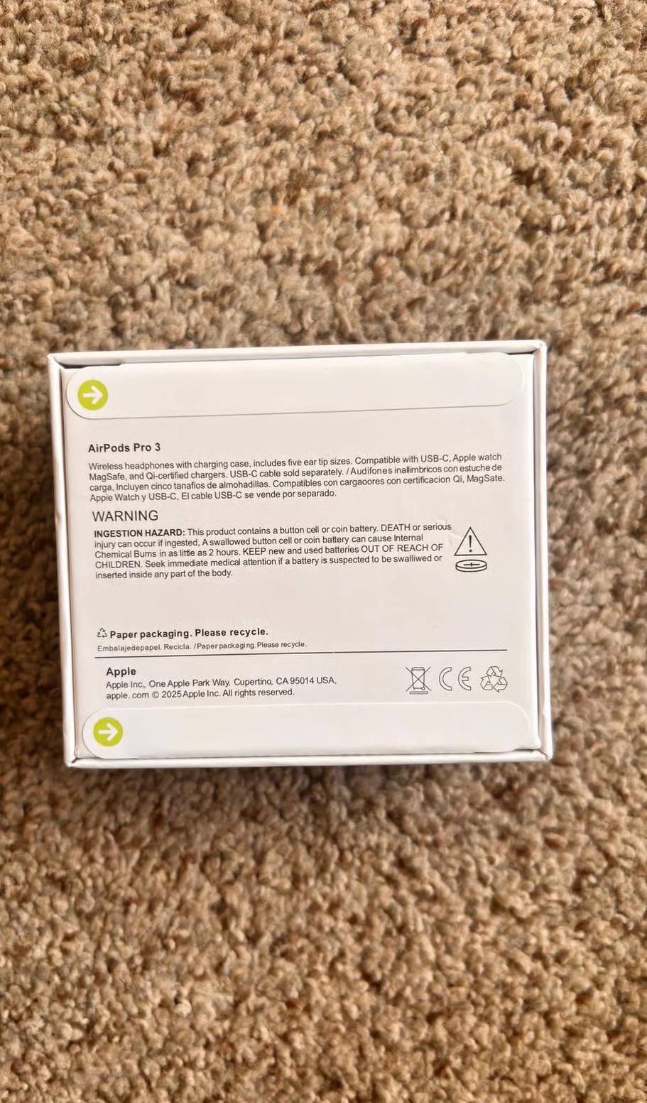 Sale!! Apple Airpod pros 3