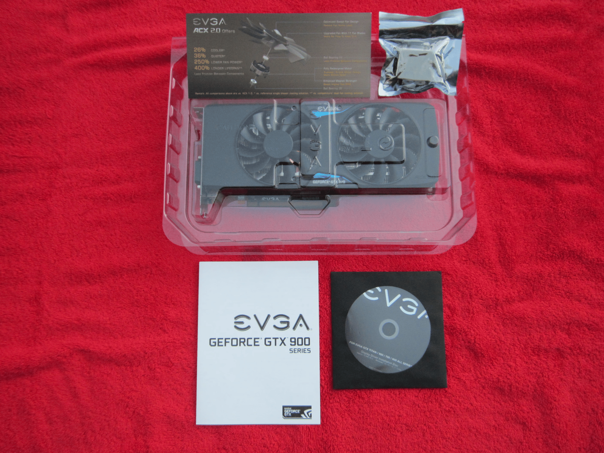 CLEAN! EVGA GTX 970 4Gb SSC Video Card