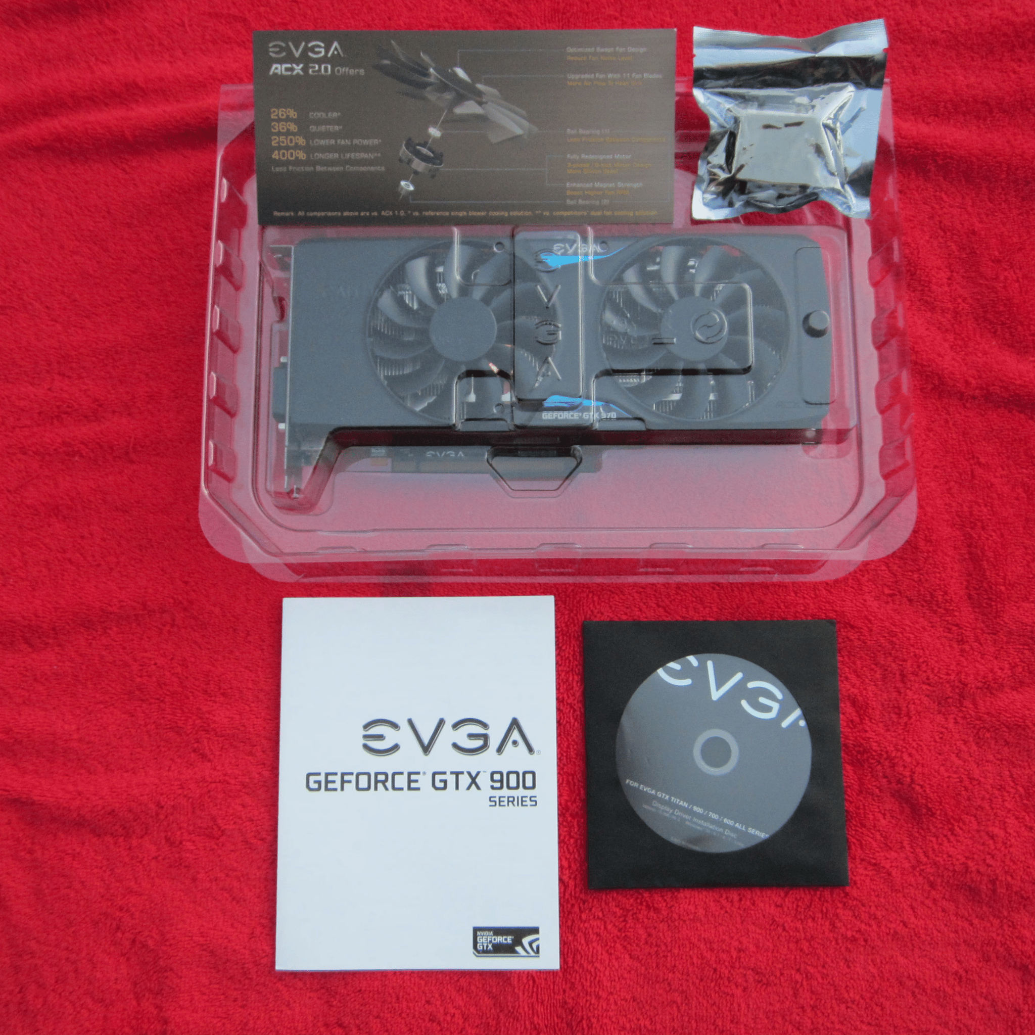 CLEAN! EVGA GTX 970 4Gb SSC Video Card