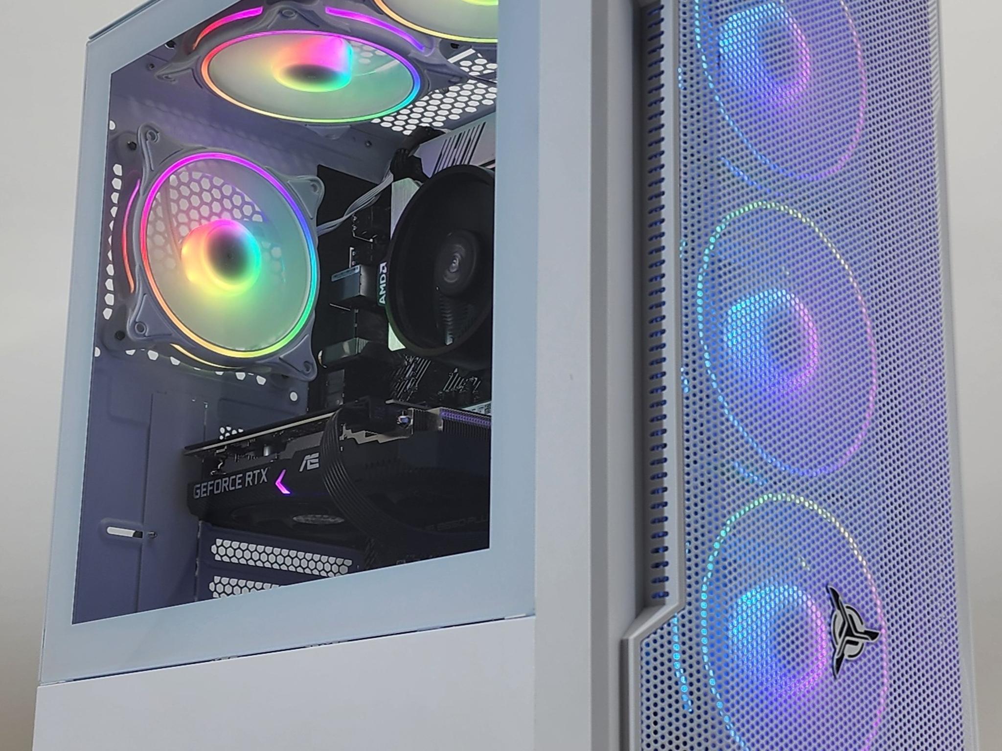 Gaming PC Ryzen 5 5500 16GB RAM 512GB SSD RTX 3060 8GB Windows 11 Computer