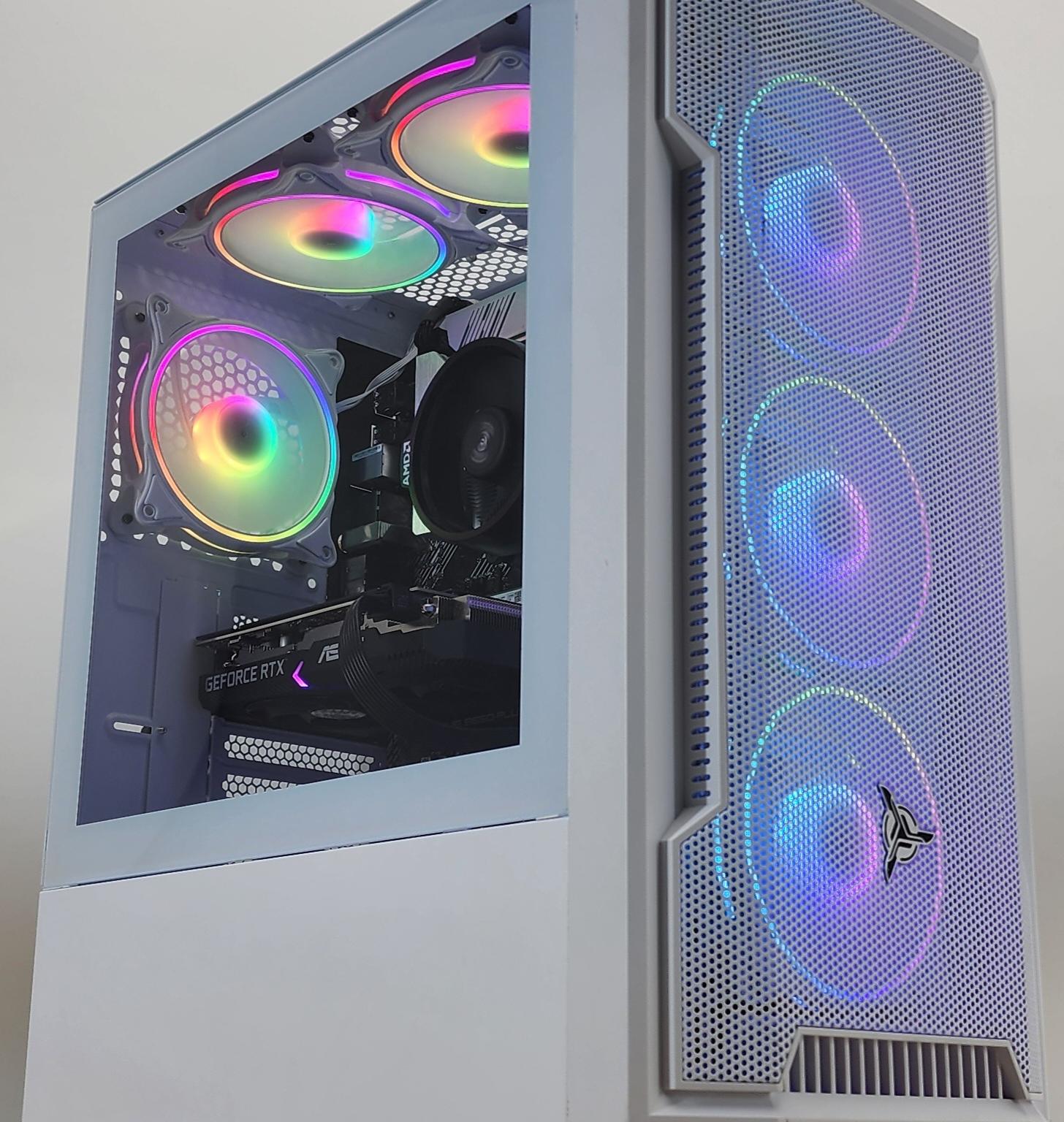 Gaming PC Ryzen 5 5500 16GB RAM 512GB SSD RTX 3060 8GB Windows 11 Computer
