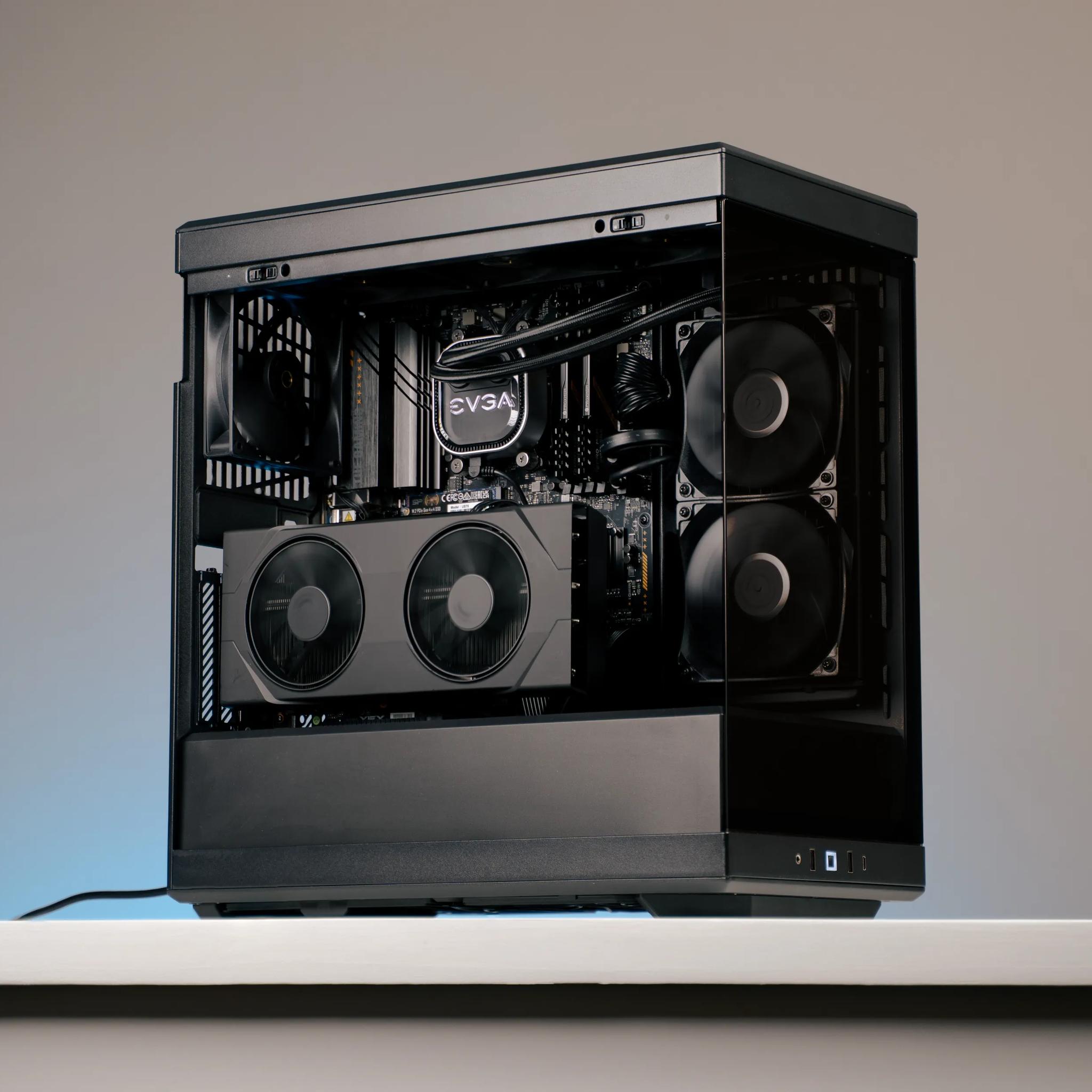 “Darcform V3” RX 9070 XT Ryzen 7 7800X3D 2TB 32GB Windows 11 Gaming PC Powerhouse