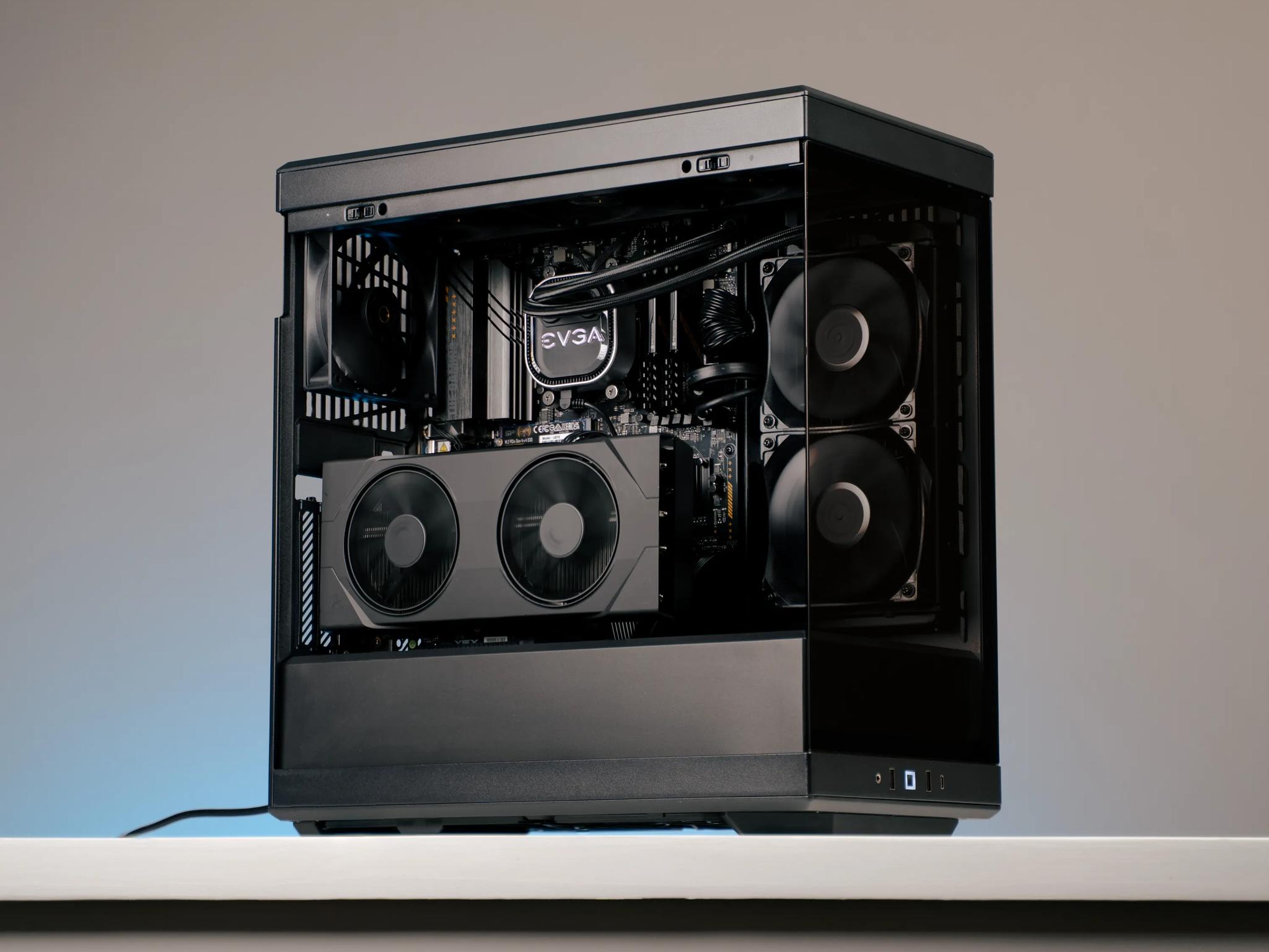 “Darcform V3” RX 9070 XT Ryzen 7 7800X3D 2TB 32GB Windows 11 Gaming PC Powerhouse