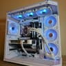 Custom All-White Gaming PC - Ryzen 9 5900X, RTX 4060 Ti, 32GB Trident Z RGB, 1TB 980 Pro
