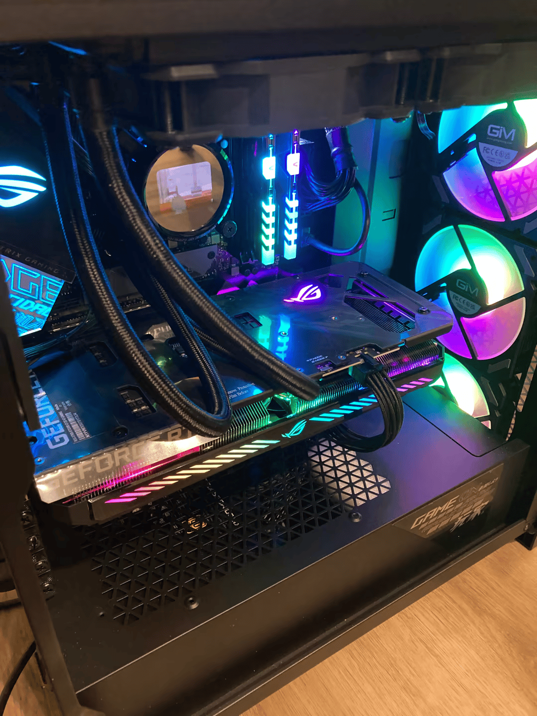 “Strix Gawd” High-End Gaming and Streaming PC i7-9700k, Rtx 3060 16gb
