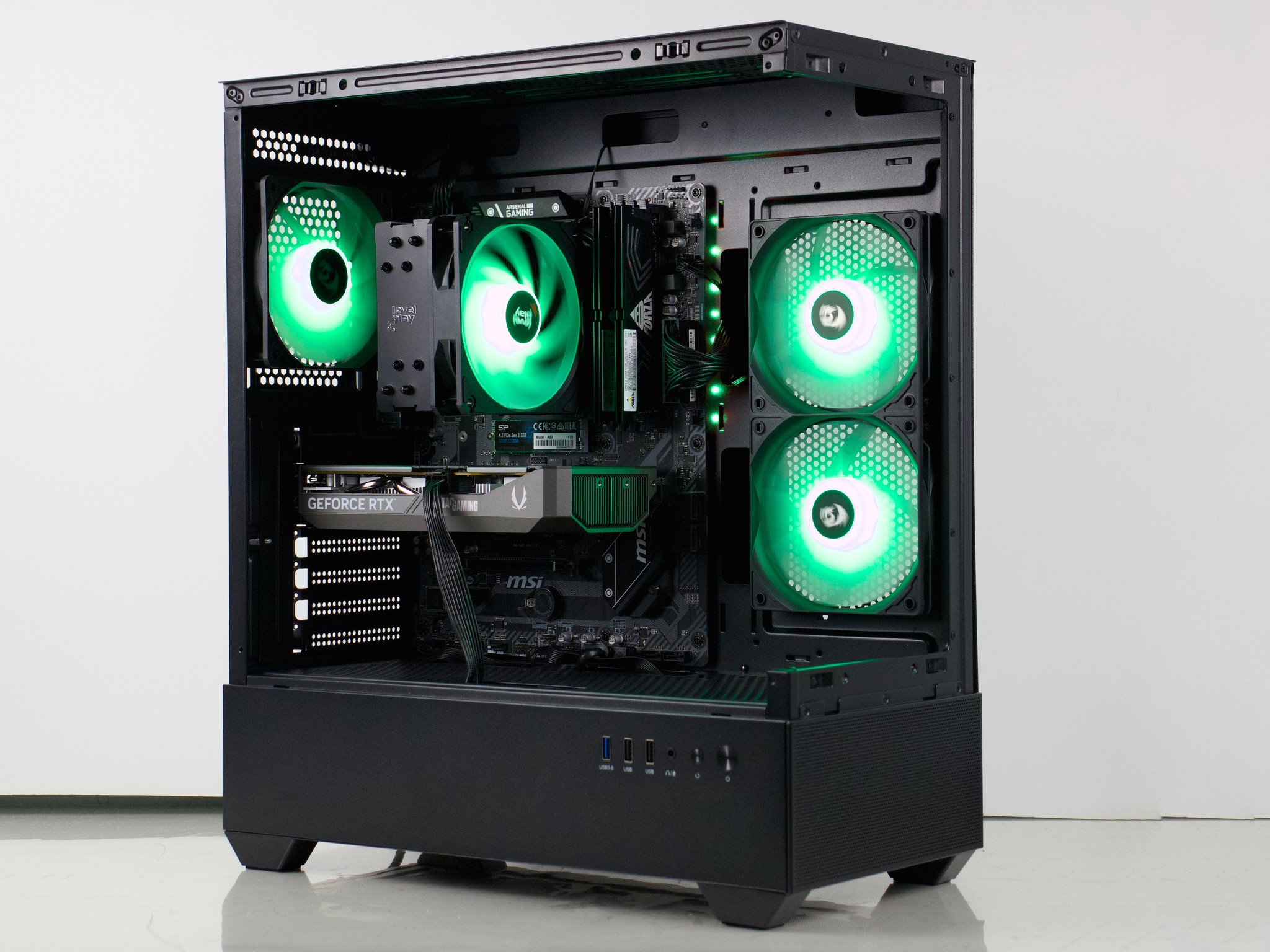SALE!🔥RTX 5060, Ryzen 7 3700X, 32GB DDR4 RAM, 1TB NVMe SSD, WiFi, BlueTooth 🔥 1440P/108...