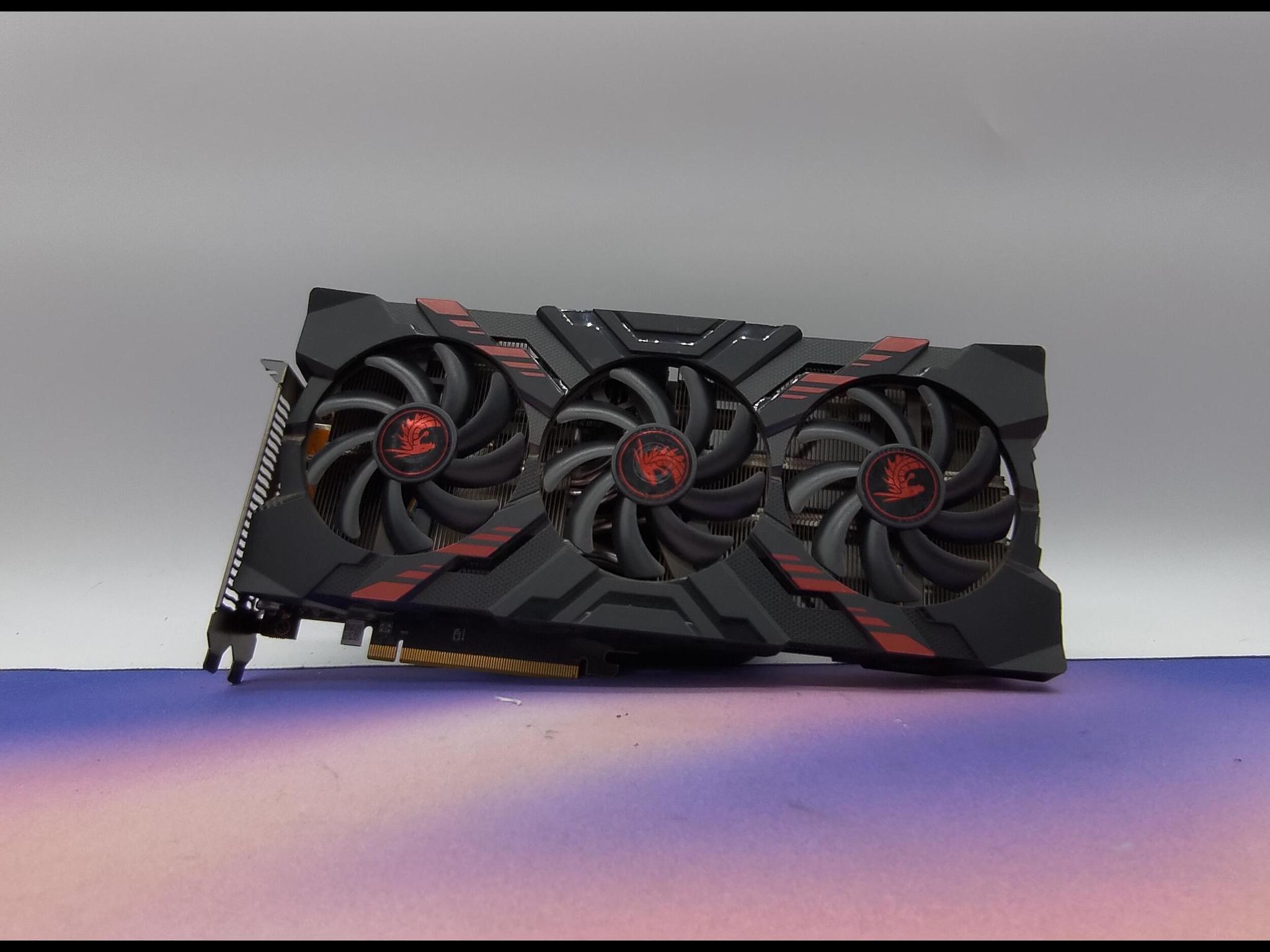 PowerColor Red Dragon Vega 56 **BAD LEFT FAN**