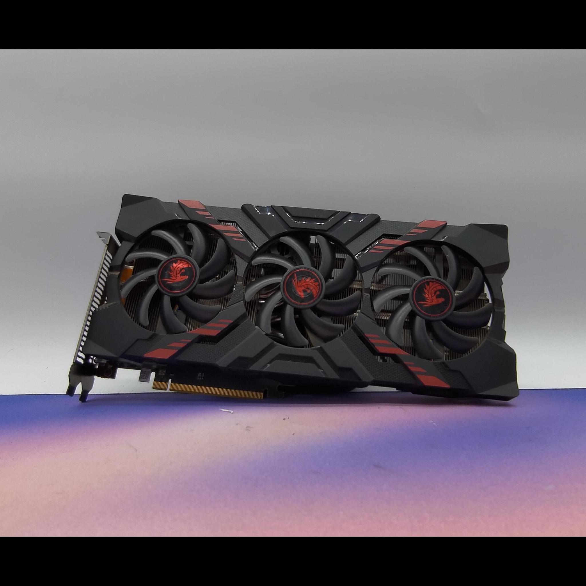 PowerColor Red Dragon Vega 56 **BAD LEFT FAN**