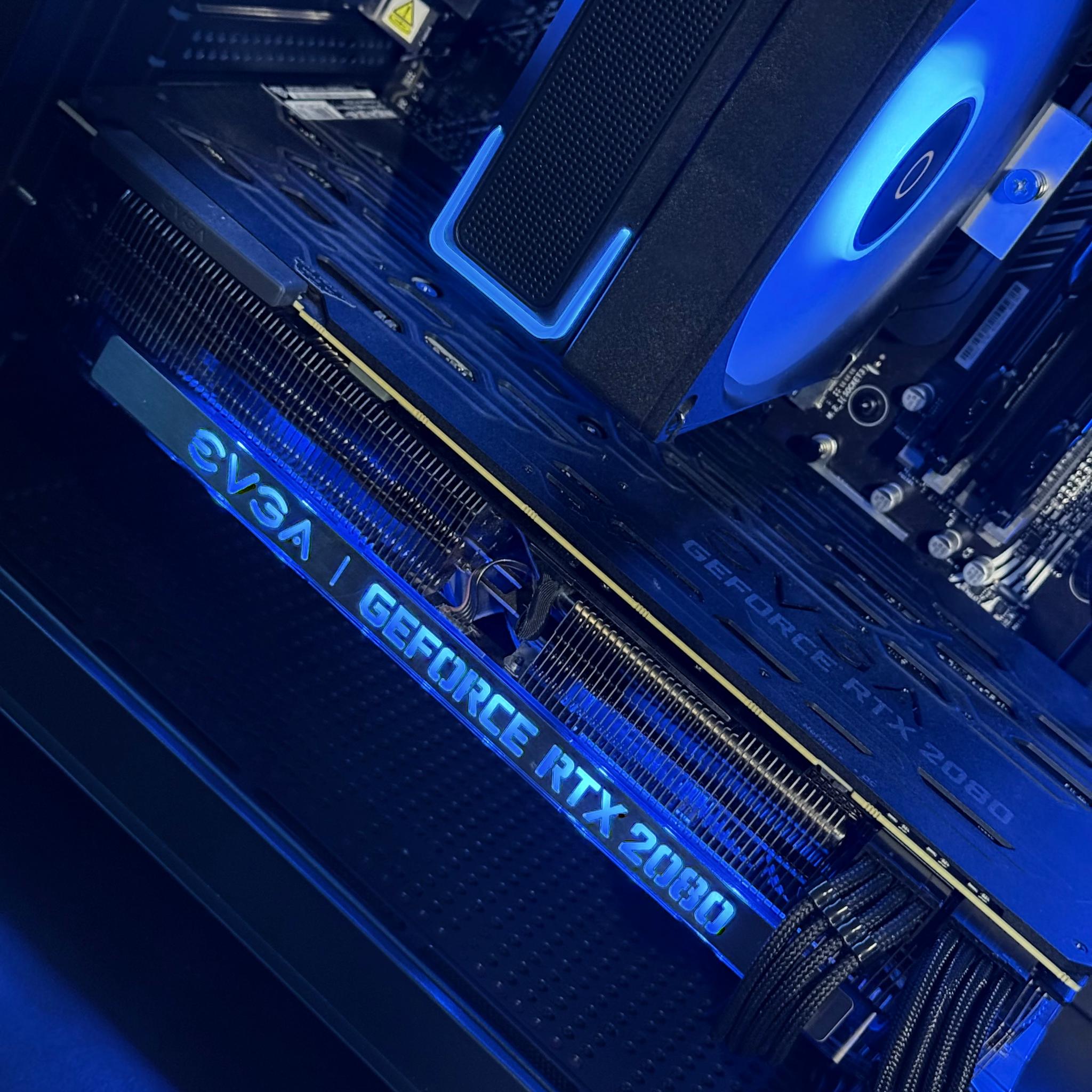 🔥RTX 2080, Ryzen 5 5500, 16GB DDR4, 512GB SSD- Aura Gaming PC
