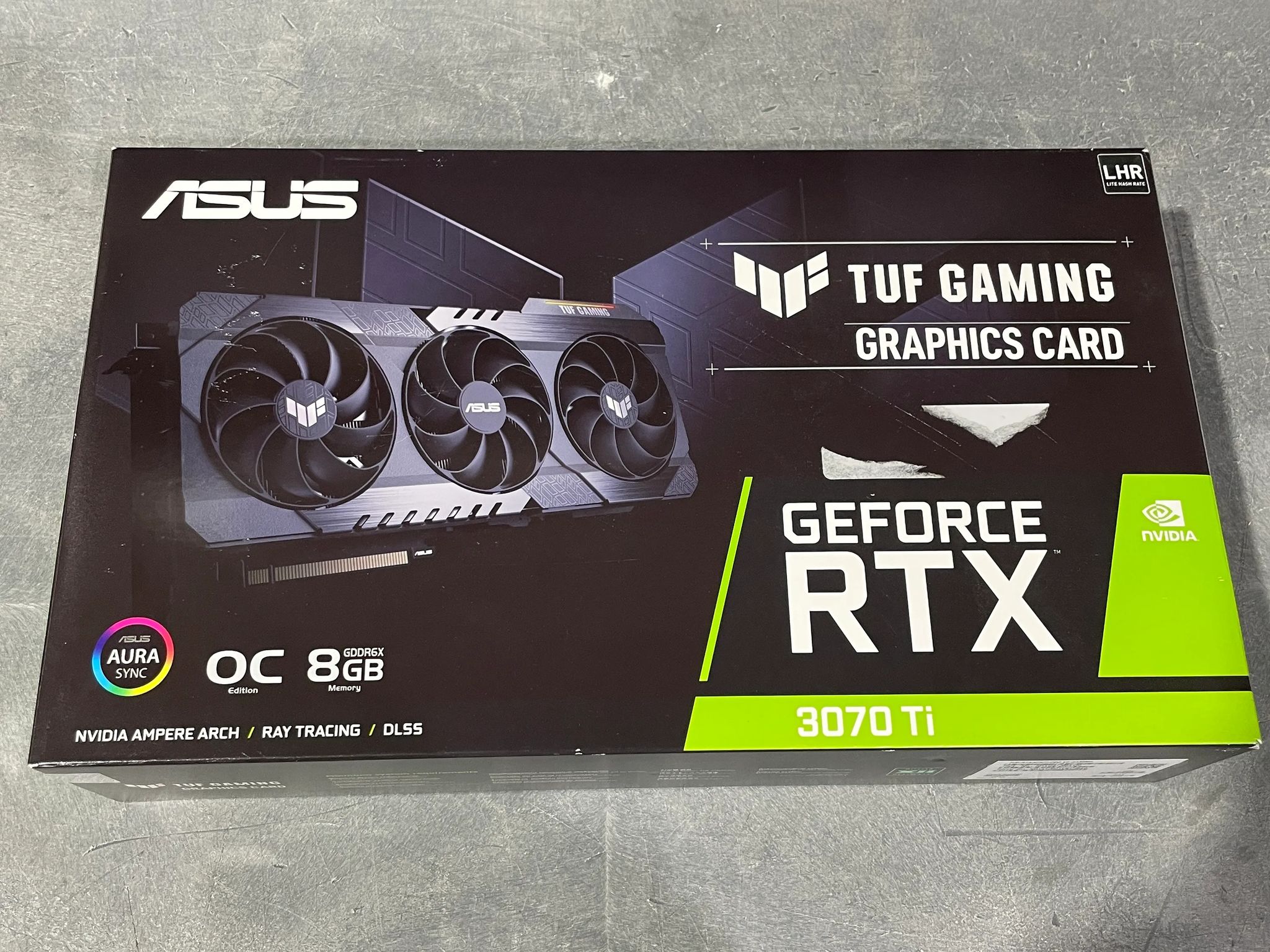 Asus RTX 3070 Ti TUF OC - PN#TUF-RTX3070TI-O8G-V2-GAMING