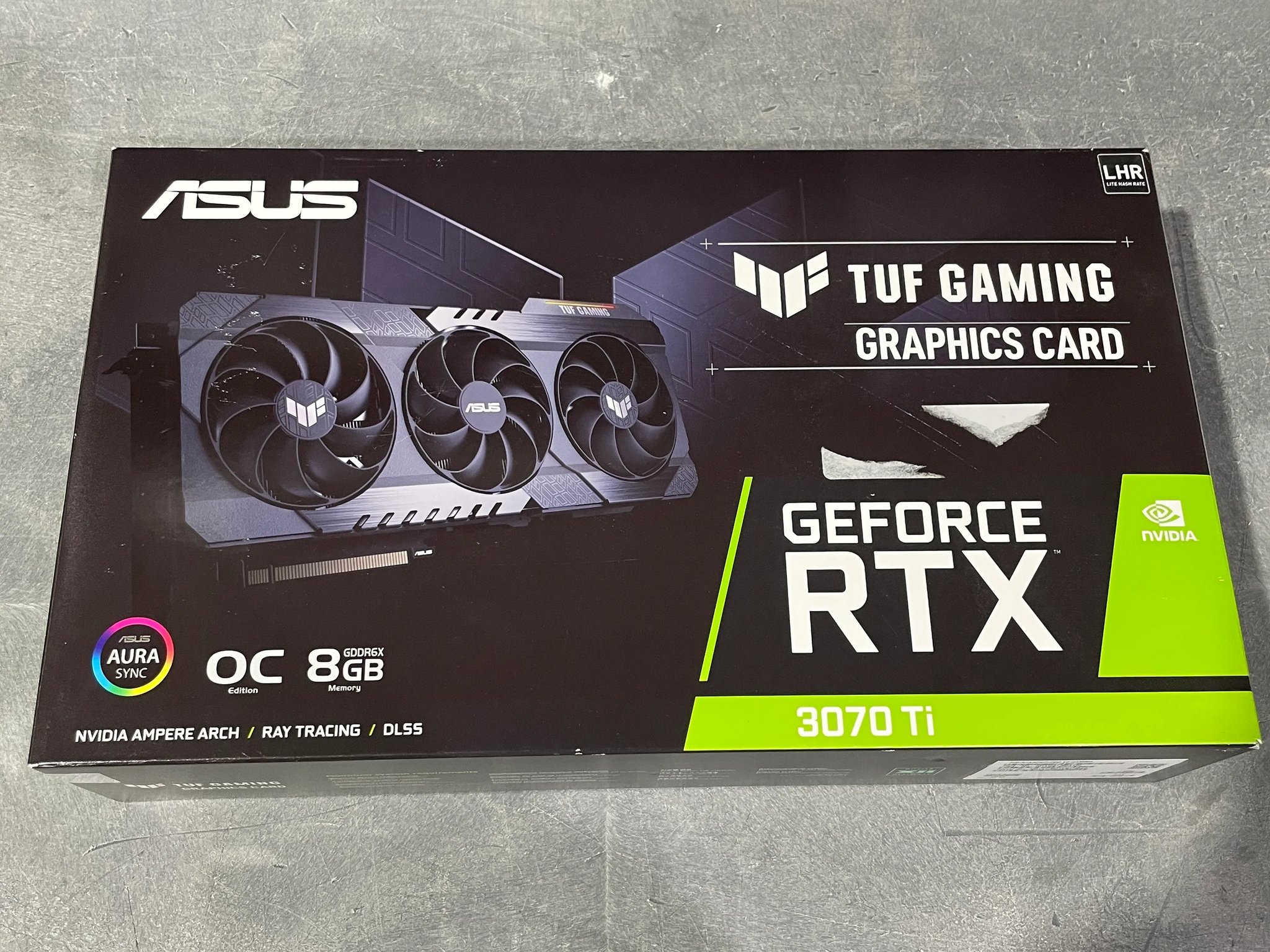Asus RTX 3070 Ti TUF OC - PN#TUF-RTX3070TI-O8G-V2-GAMING