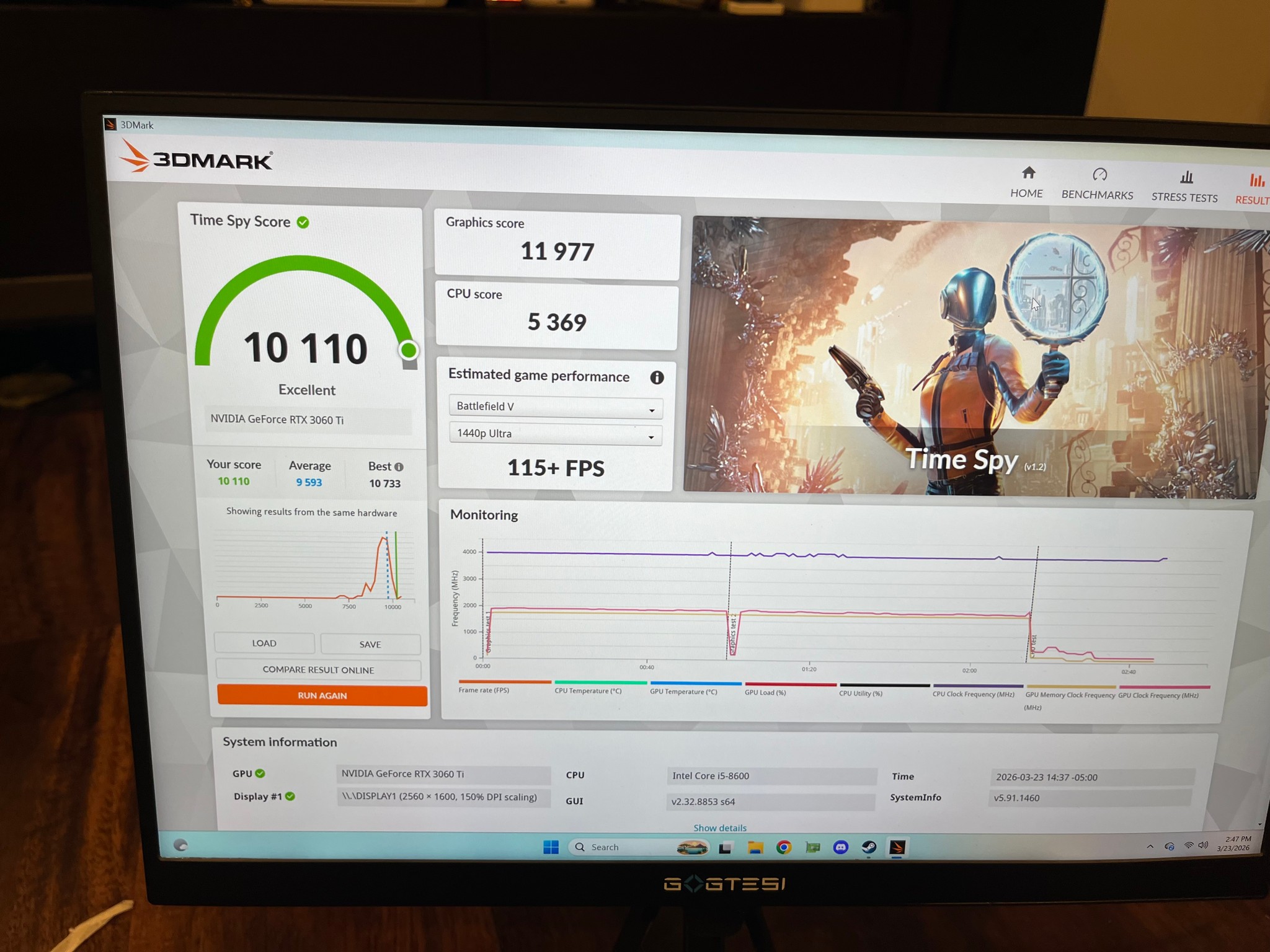 BUDGET MONSTERY - RTX 3060ti - Intel i5 8600 - 16GB DDR4 *OPTIONAL GPU UPGRADE*